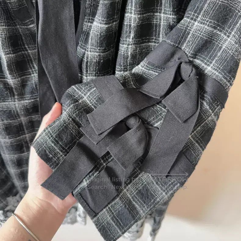 Comme des Garcons Comme des Garcons Black and white checkered shirt Size M / US 6-8 / IT 42-44 - 2 Thumbnail