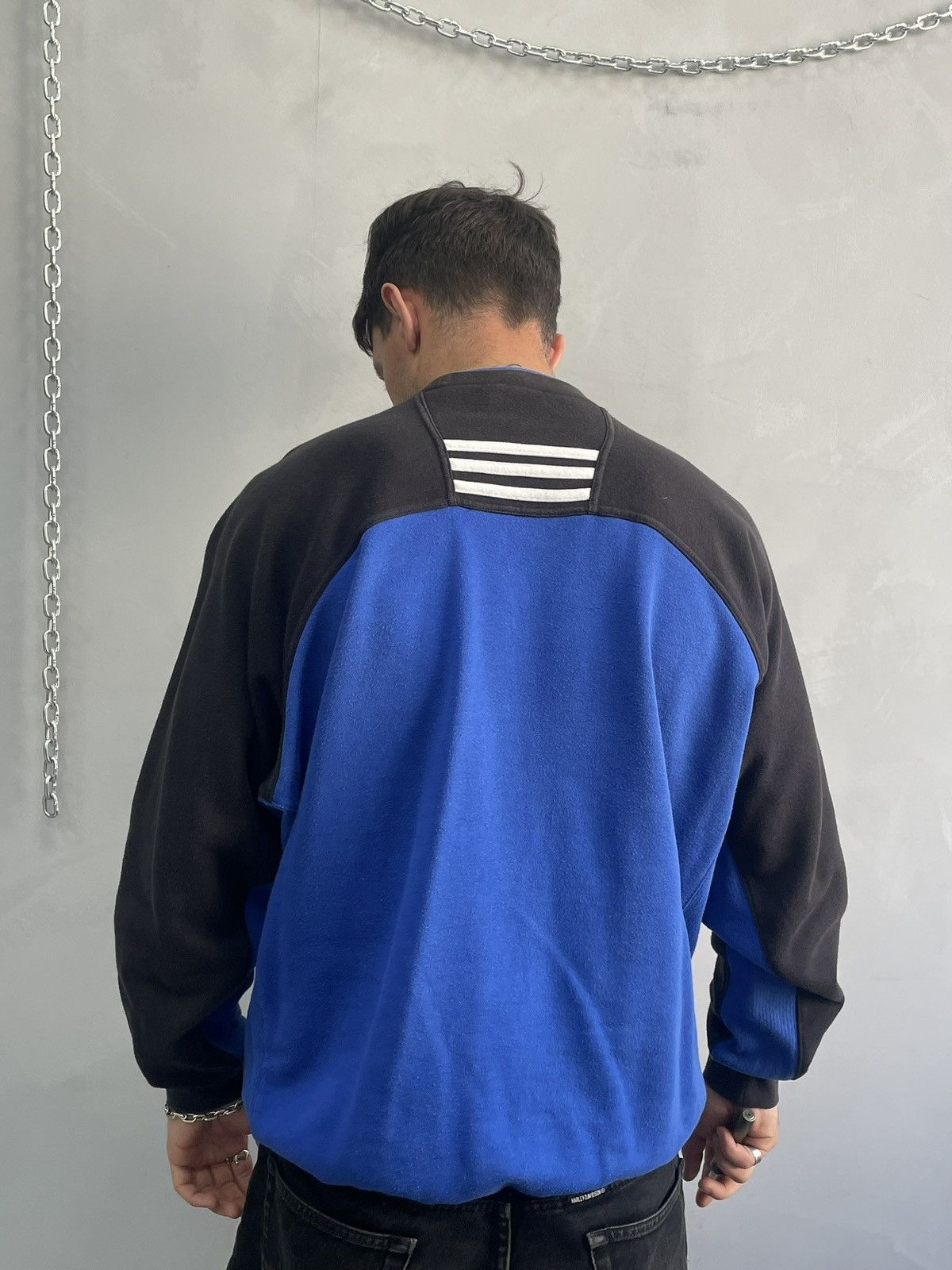 Adidas Adidas retro 90s crew neck sweatshirt Size US L / EU 52-54 / 3 - 6 Thumbnail