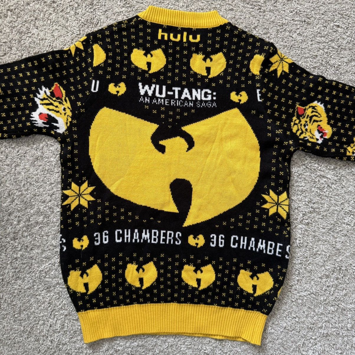 Wu-Tang Clan 🔴 Wu-Tang Sweater Size Small Hulu x WuTang Xmas Christmas Size US S / EU 44-46 / 1 - 3 Thumbnail