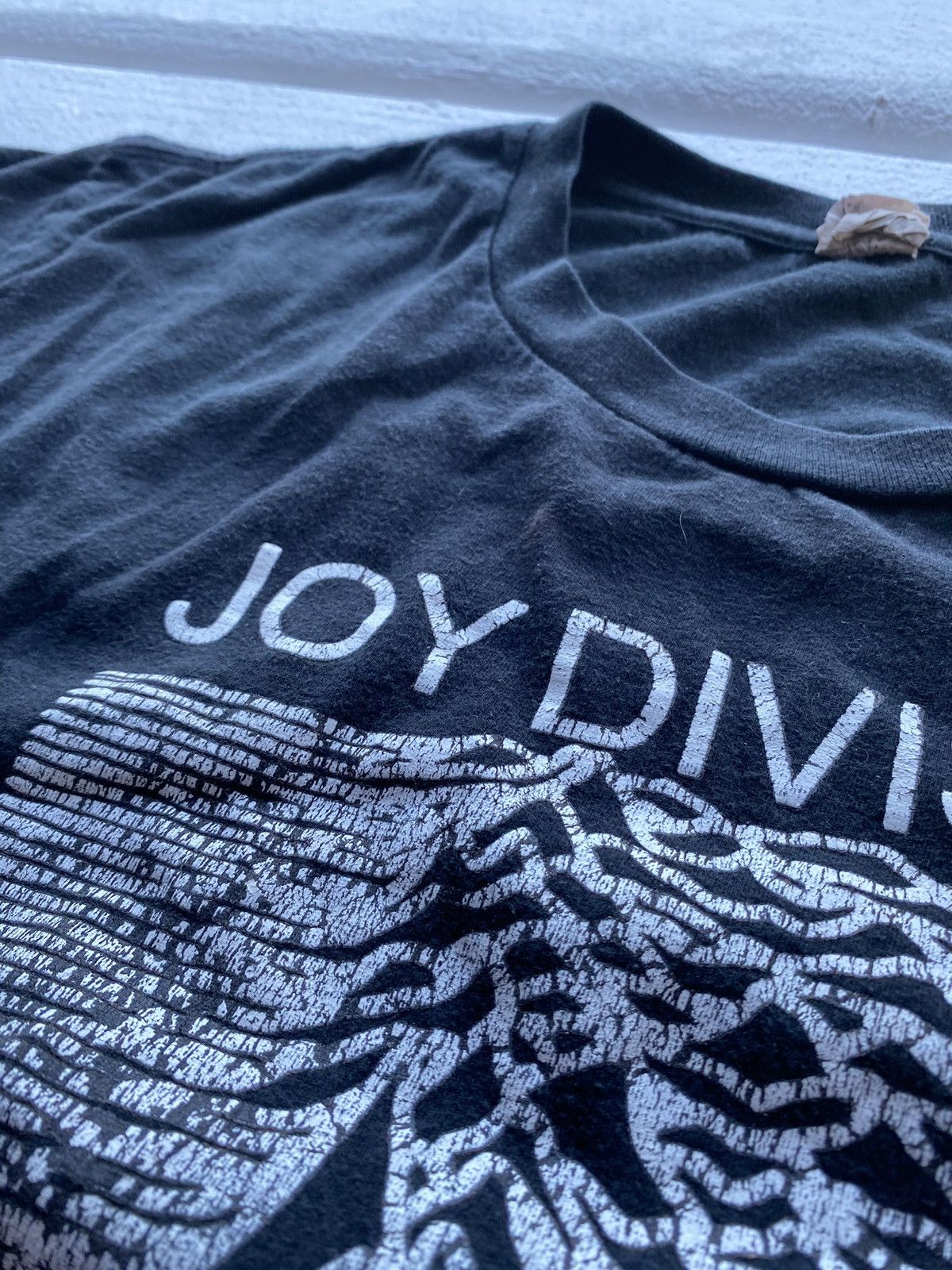 Band Tees × Vintage Vntg 00s Joy Division Unknown Pleasures T Shirt Black Mens M Size US M / EU 48-50 / 2 - 4 Thumbnail