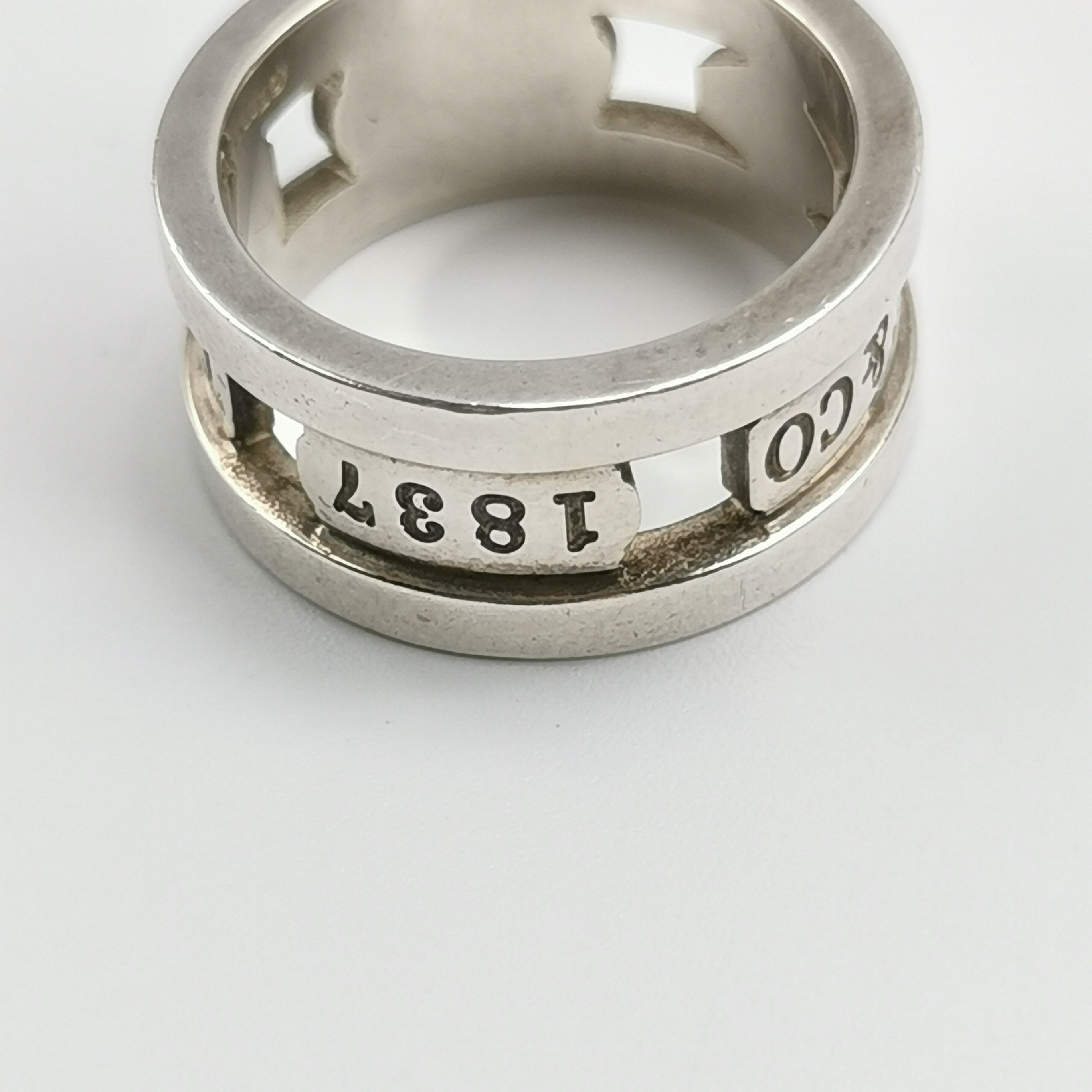 Tiffany & Co. Tiffany & Co. 1837S925 Founding Year Engraved Ring Size 14 Size ONE SIZE - 8 Thumbnail