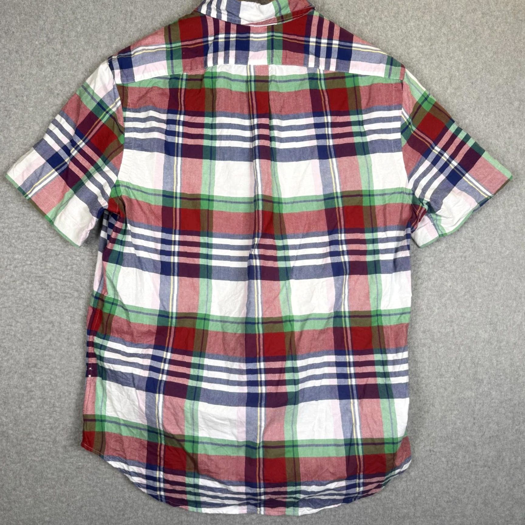 Polo Ralph Lauren Polo Ralph Lauren Shirt Mens Medium Multicolor Striped Short Sleeve Button-Down Size US M / EU 48-50 / 2 - 7 Thumbnail