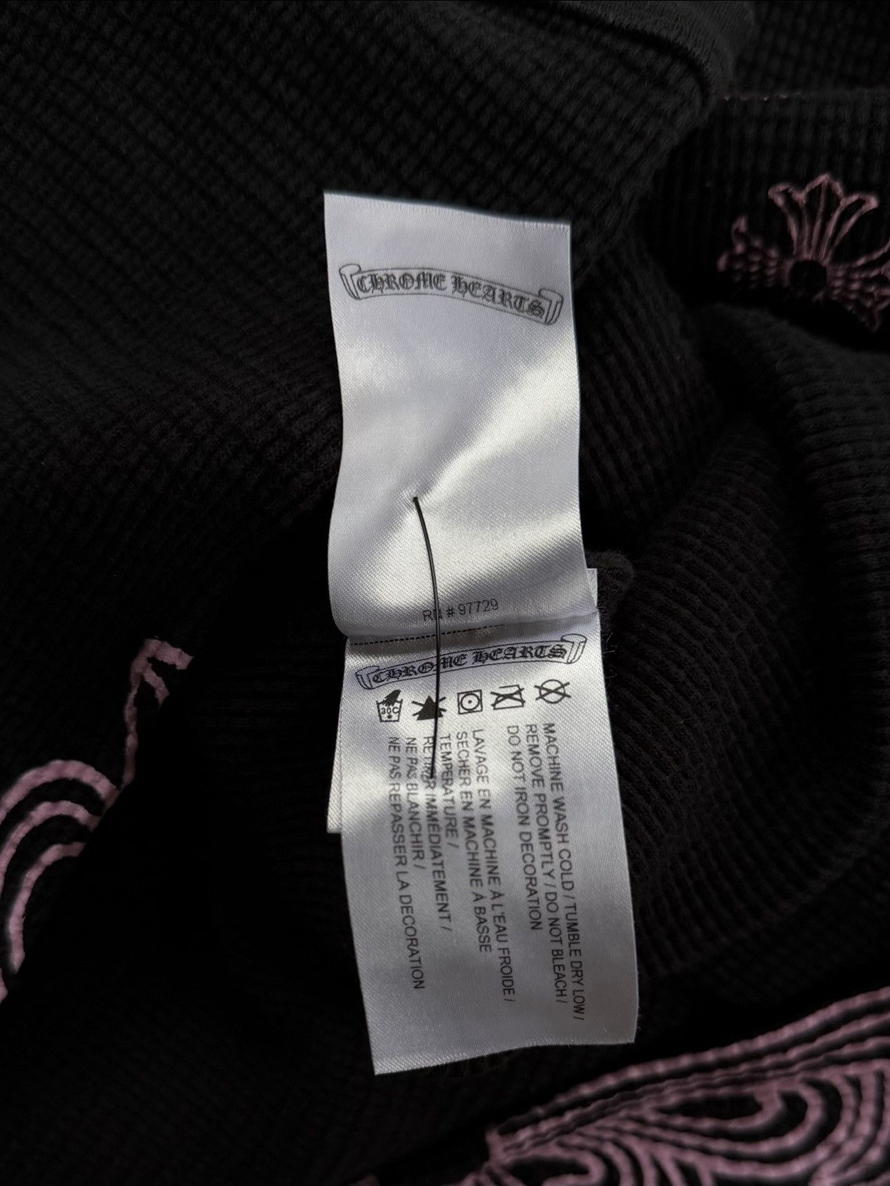 Chrome Hearts Chrome Hearts Matty Boy Black Pink Thermal Size US L / EU 52-54 / 3 - 8 Thumbnail