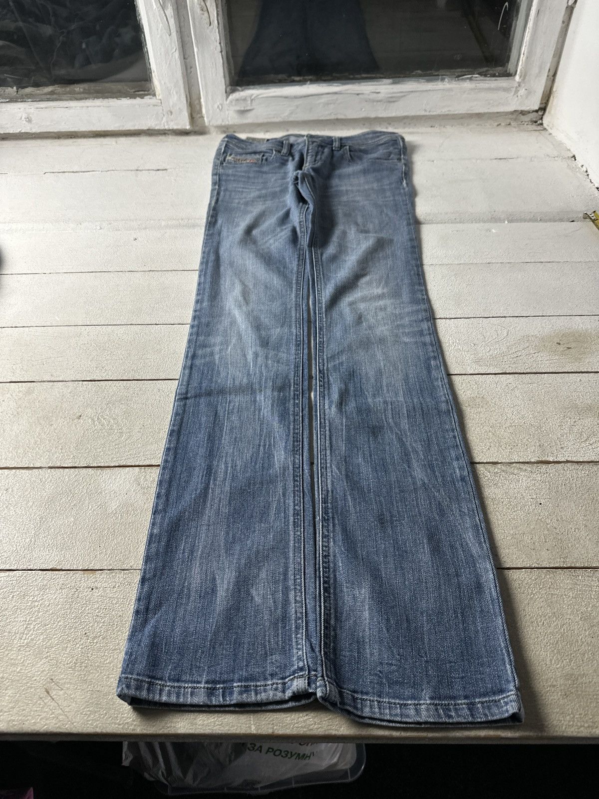 Diesel 🚨Gothic Diesel Regular Slim relax Flared Jeans Womens Size 26" / US 2 / IT 38 - 1 Thumbnail