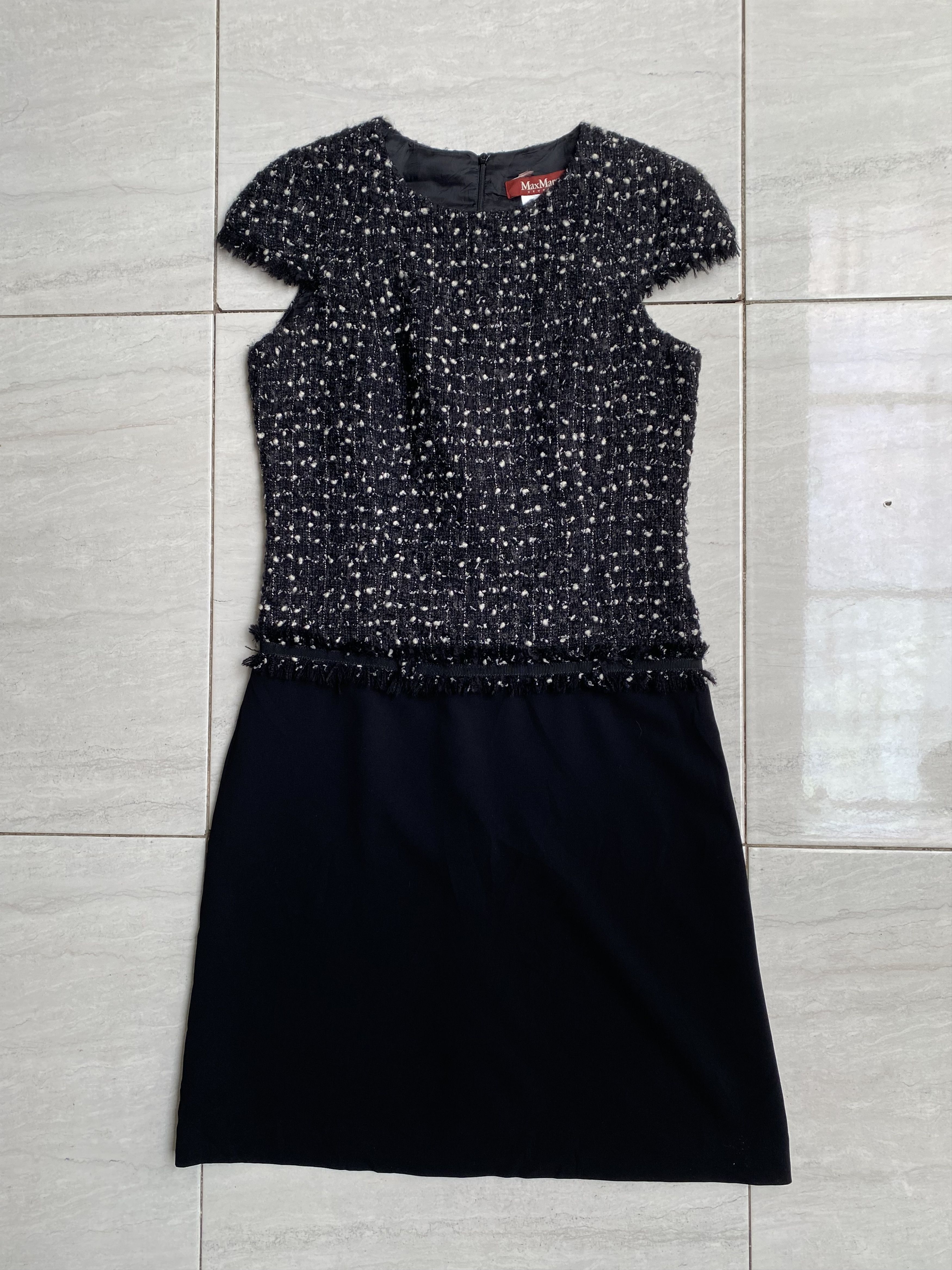Max Mara MAX MARA Studio Chanel Knit Midi Dress Size XS / US 0-2 / IT 36-38 - 11 Thumbnail