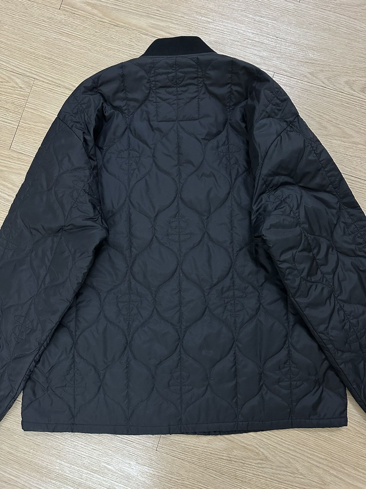Bape Rare And Beautiful Bape Quilted Light Puffer Zipper Jacket Size US L / EU 52-54 / 3 - 18 Thumbnail