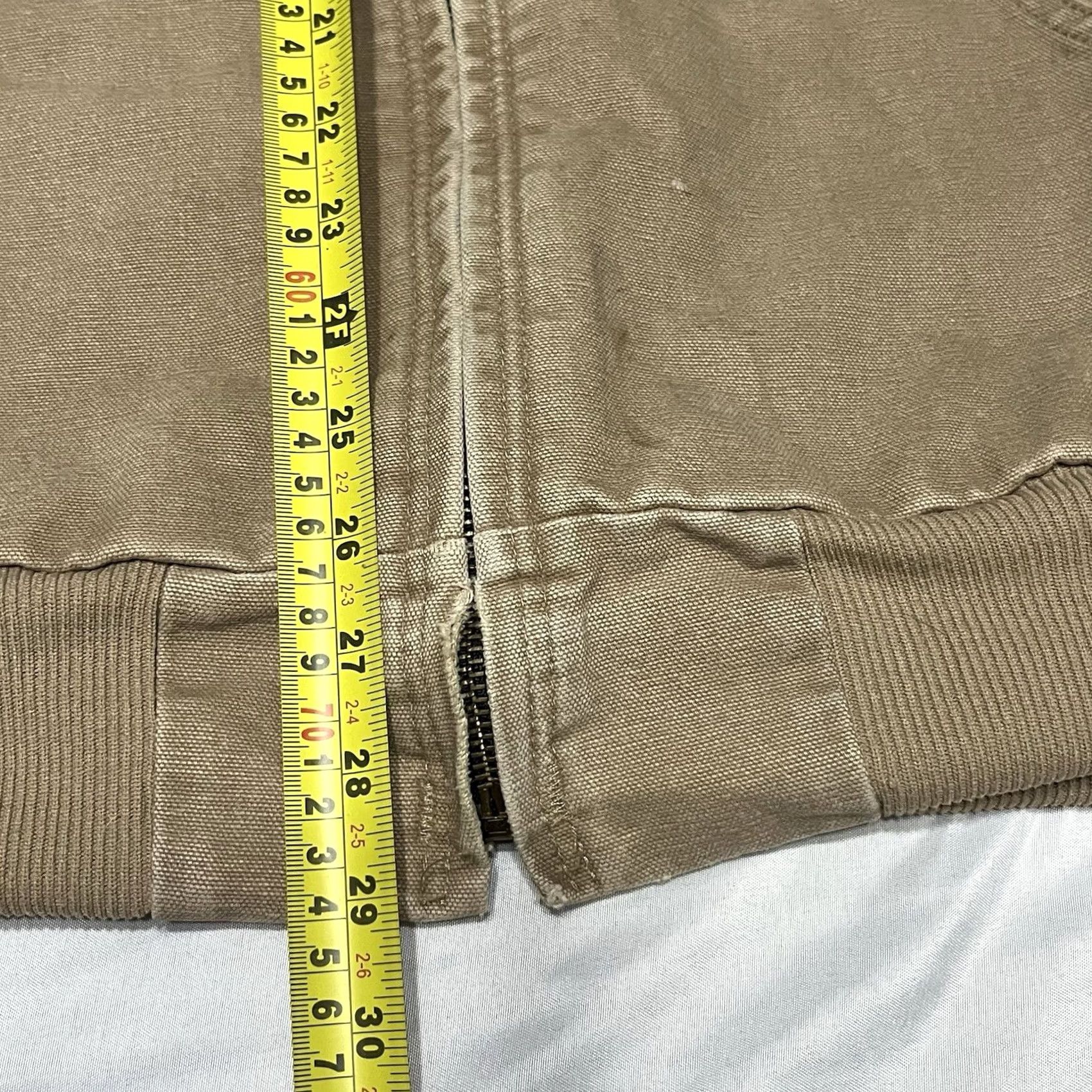 Carhartt VINTAGE Carhartt Active Jacket Mens 3XL Sandstone Saddle Tan Thermal J25 Y2K Outdoor USA Bomber Jacket Brown Cotton Lined Hooded Logo Size US XXL / EU 58 / 5 - 6 Thumbnail