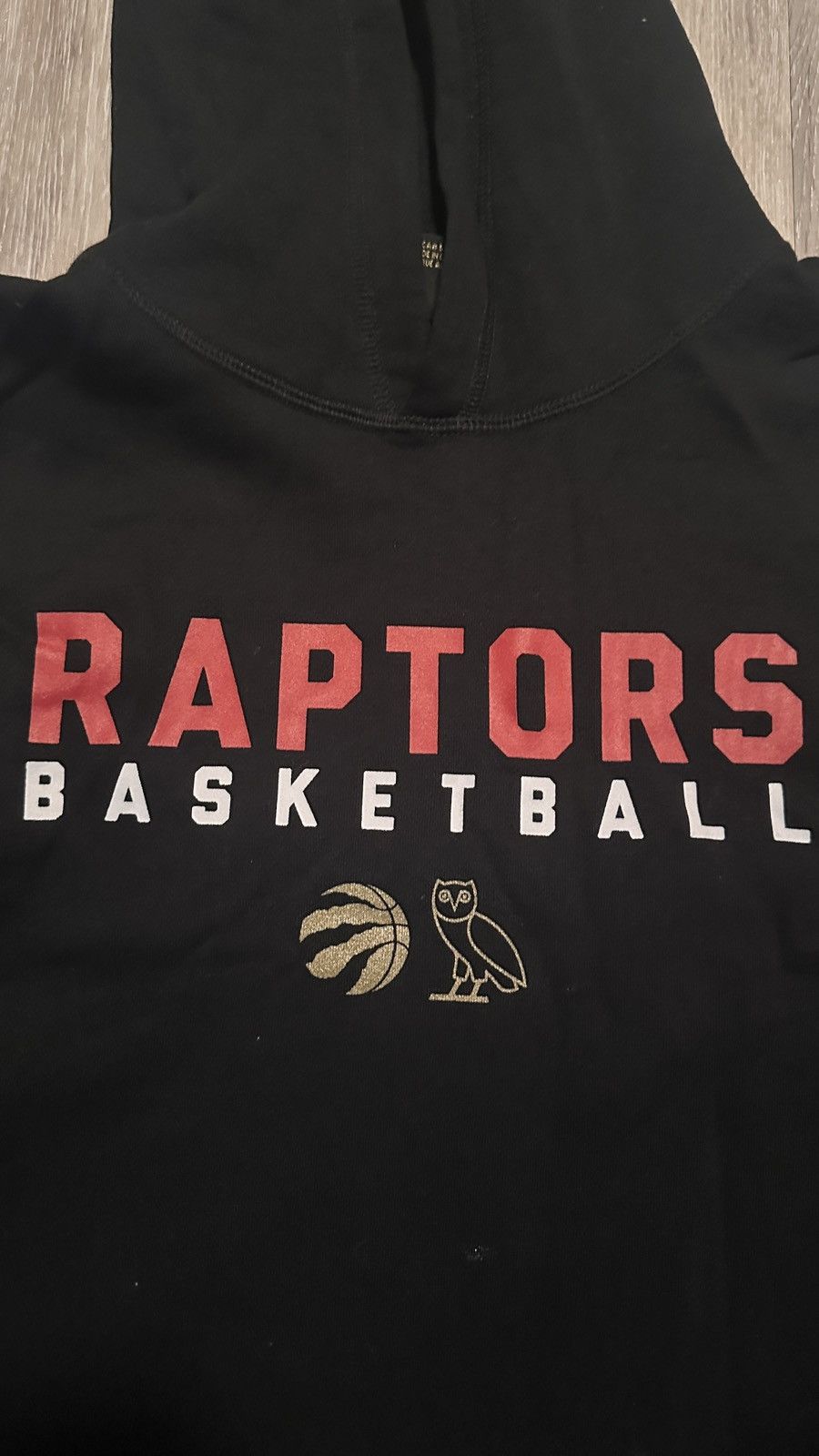 October's Very Own Raptors x OVO Hoodie XL — Black — Limited Edition Size US XL / EU 56 / 4 - 2 Thumbnail