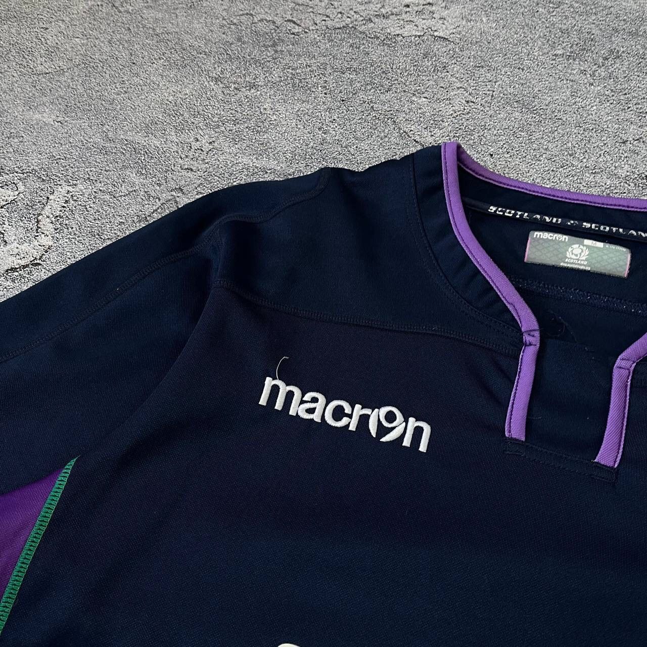 Vintage Scotland Rugby Home Jerser Macron 2017/2018 Size M Size US M / EU 48-50 / 2 - 7 Thumbnail