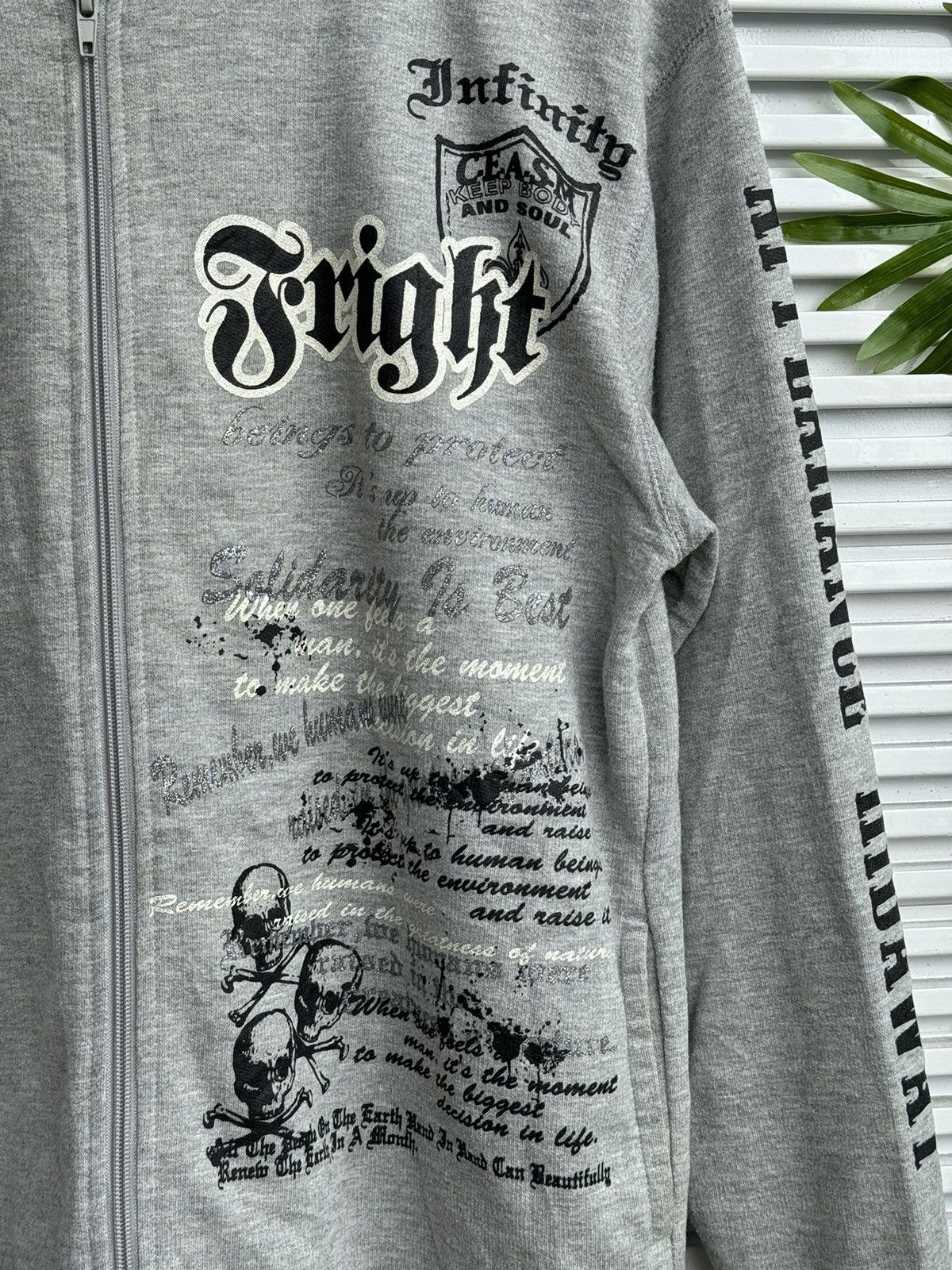 Japanese Brand Vintage Sirmione Skulls Hoodies / Travis Goa Scott Size US S / EU 44-46 / 1 - 3 Thumbnail