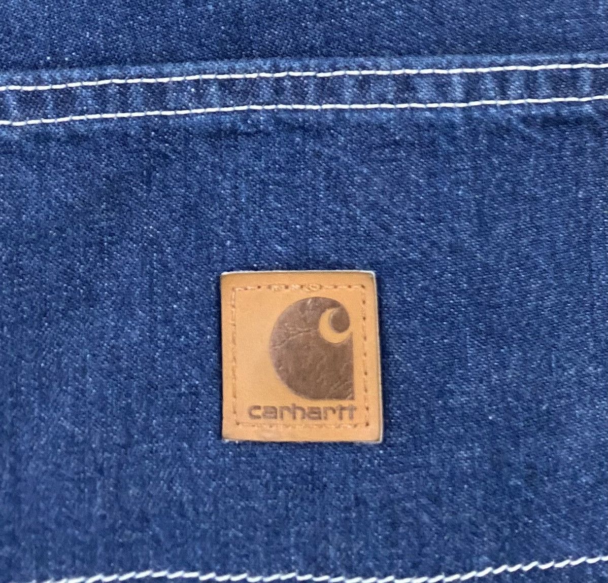 Carhartt Vintage 90’s Carhartt Workwear Dungaree Fit Mens Jeans 39x30 Size US 39 - 3 Thumbnail