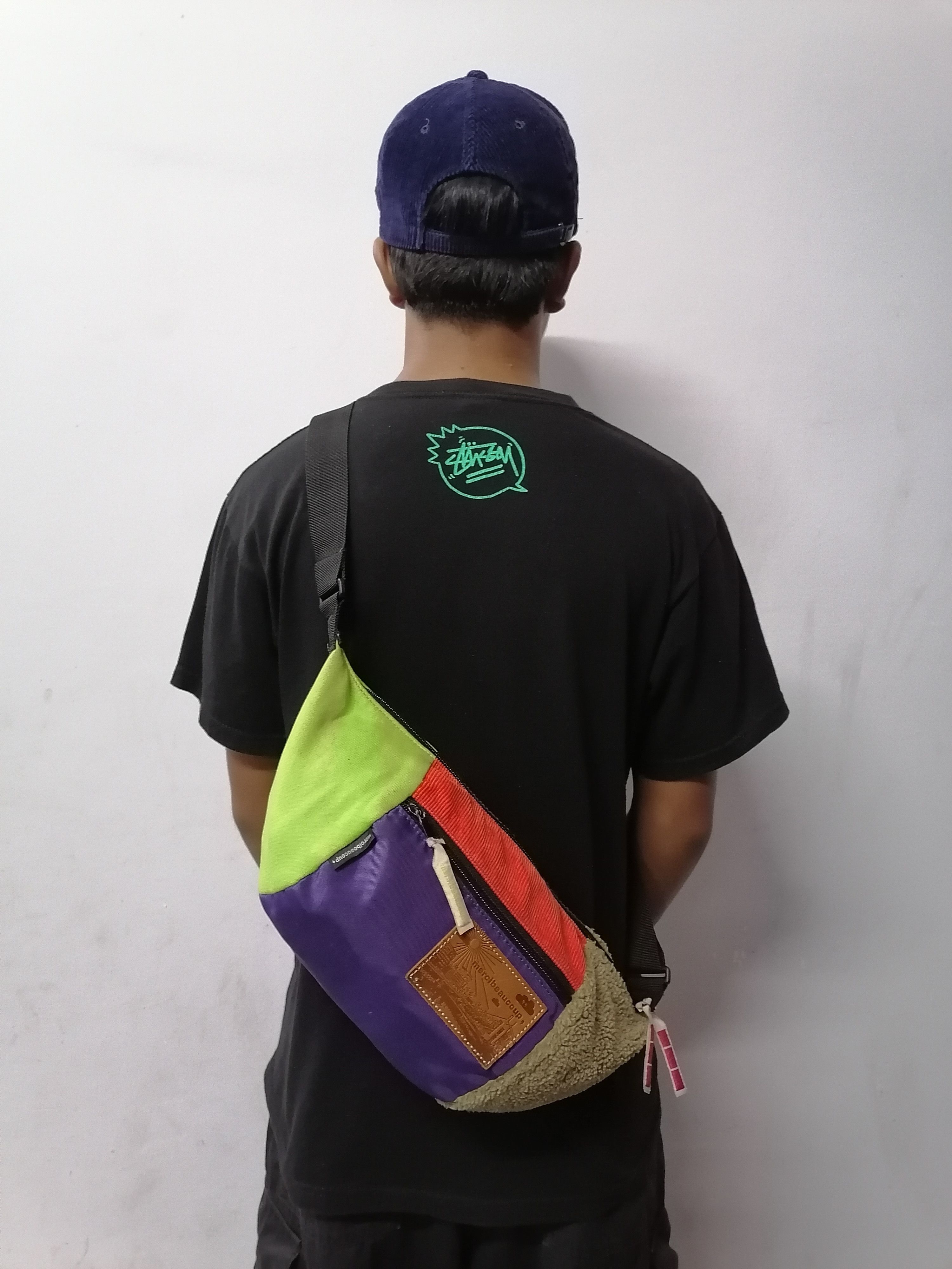 Designer × Issey Miyake × mercibeaucoup Mercibeaucoup By Issey Miyake Multicolour Crossbody Bag Size ONE SIZE - 7 Thumbnail