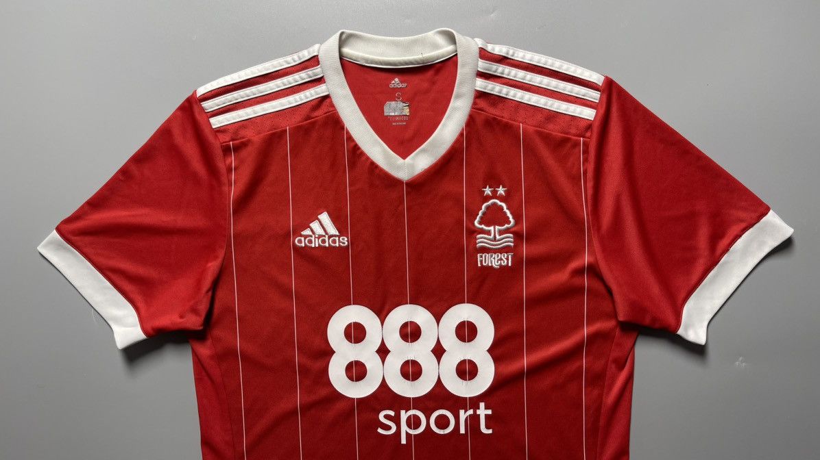 Adidas × Vintage NOTTINGHAM FORREST ADIDAS 2017/2018 HOME JERSEY #23 LOLLEY Size US S / EU 44-46 / 1 - 3 Thumbnail