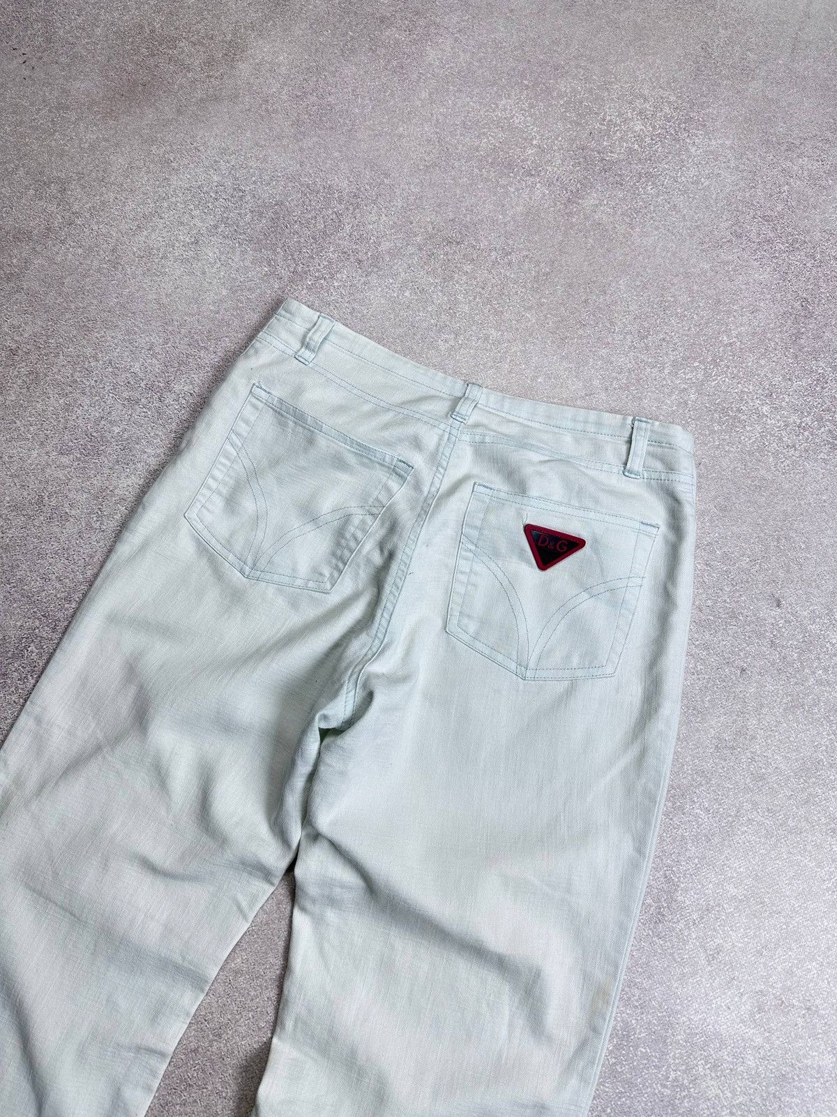 Dolce & Gabbana Vintage 90s Dolce Habbana Y2K Baggy Jeans 30 Size US 30 / EU 46 - 2 Thumbnail