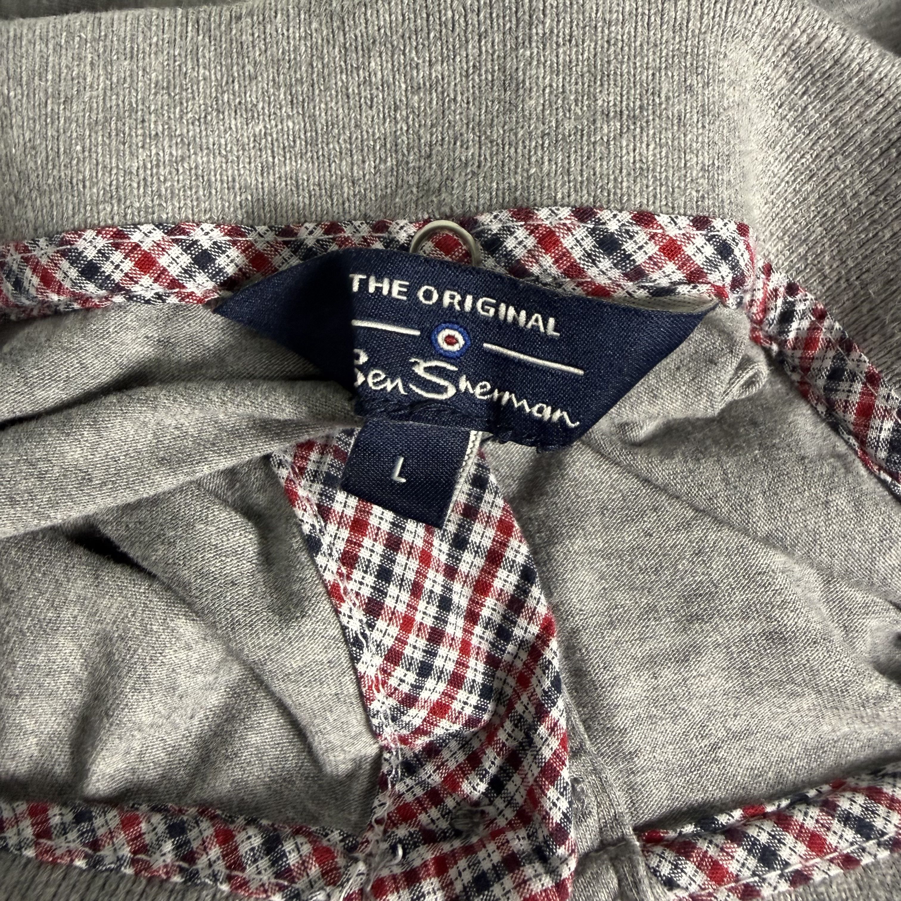 Ben Sherman 🔥RARE🔥Vintage Ben Sherman L/Sleeve Polo Shirt Size US L / EU 52-54 / 3 - 6 Thumbnail