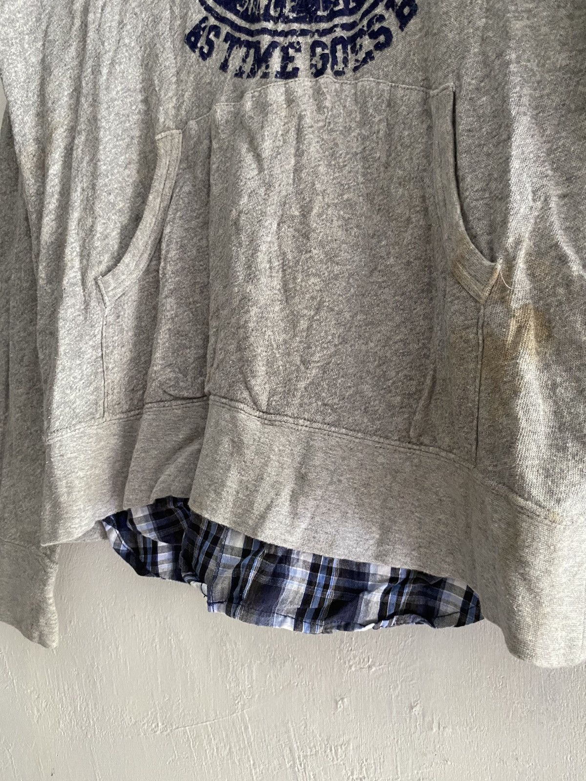 If Six Was Nine × Japanese Brand × Le Grande Bleu (L.G.B.) Vintage beno double layers button shirt hoodie Size US M / EU 48-50 / 2 - 7 Thumbnail