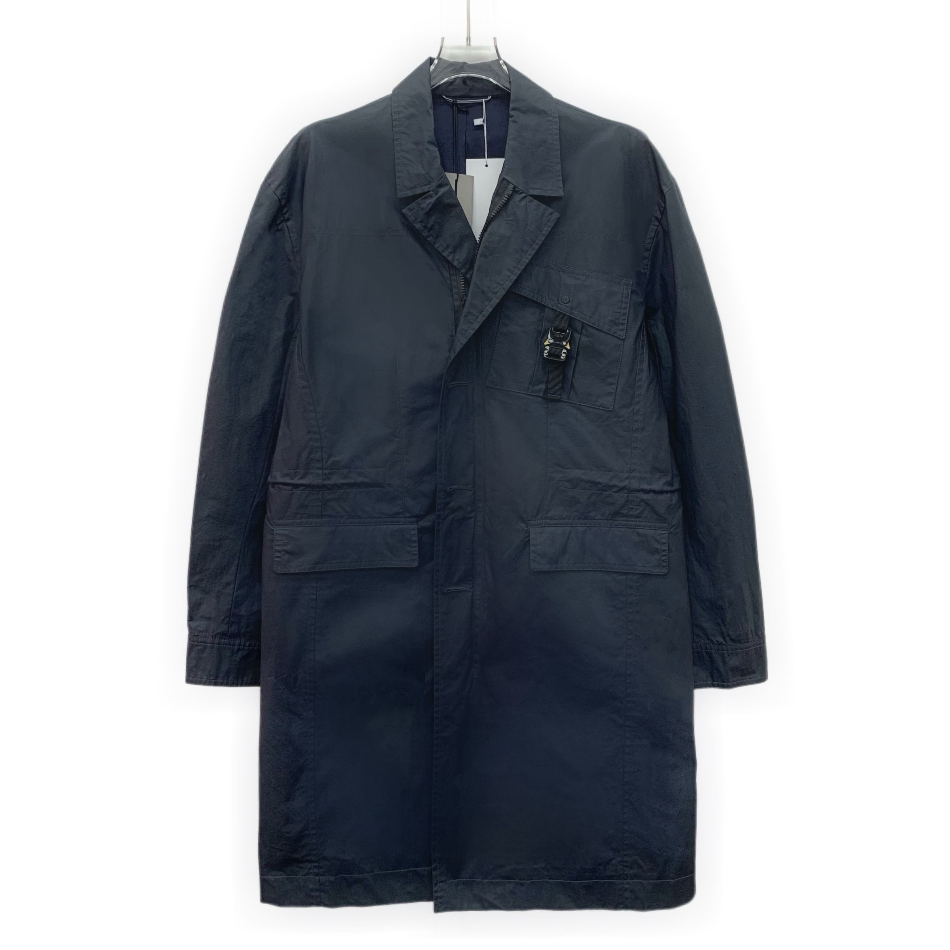 Dior Dior Cotton Trench Coat Grey (48) Size US M / EU 48-50 / 2 - 1 Thumbnail