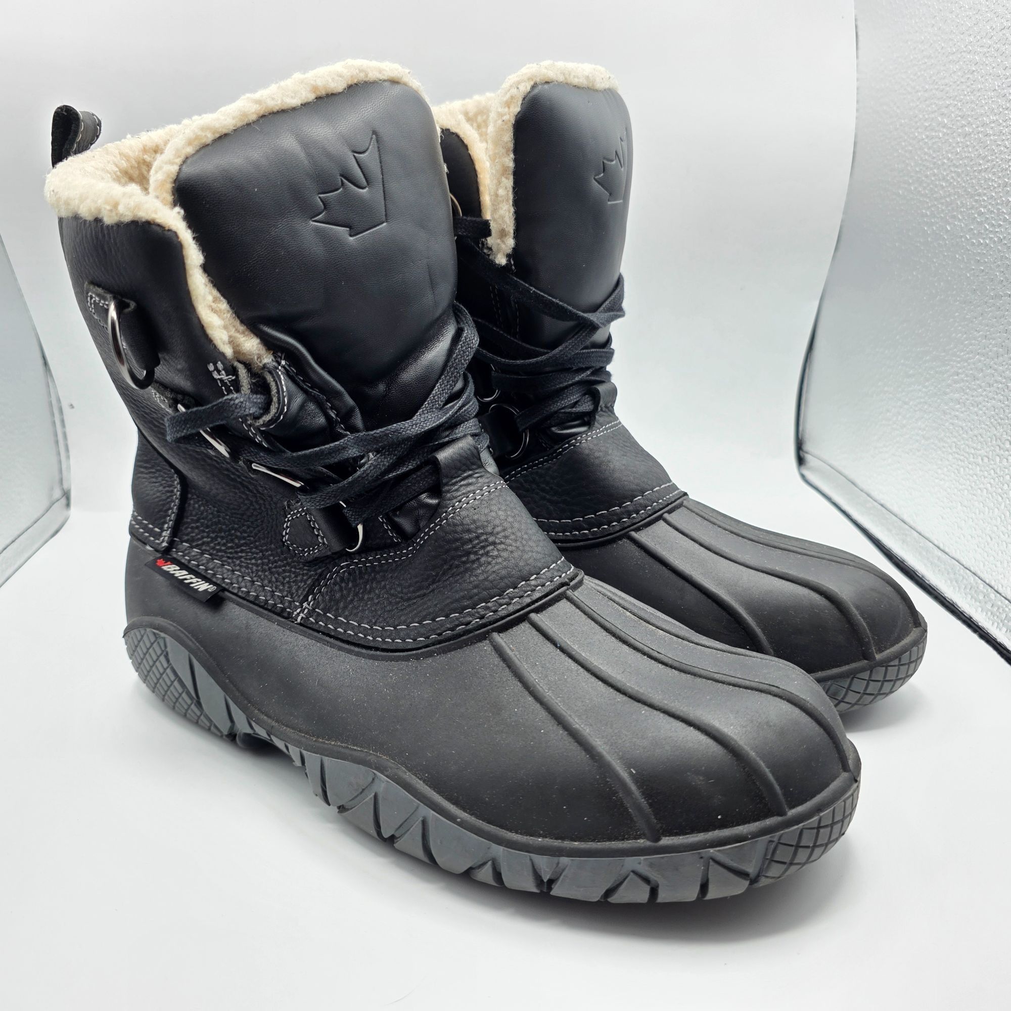 Other Baffin Yellowknife Mens Size 11 Black Boots Outdoors Winter Size US 11 / EU 44 - 1 Thumbnail