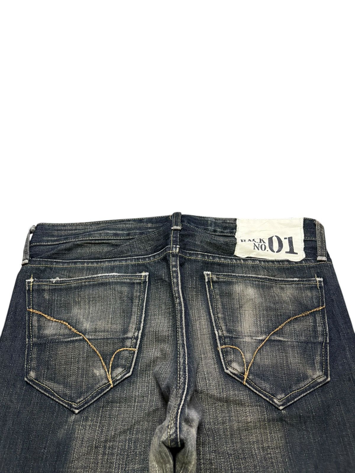 Japanese Brand Vintage Japanese Brand Rusty Wash Jeans Size US 32 / EU 48 - 8 Thumbnail