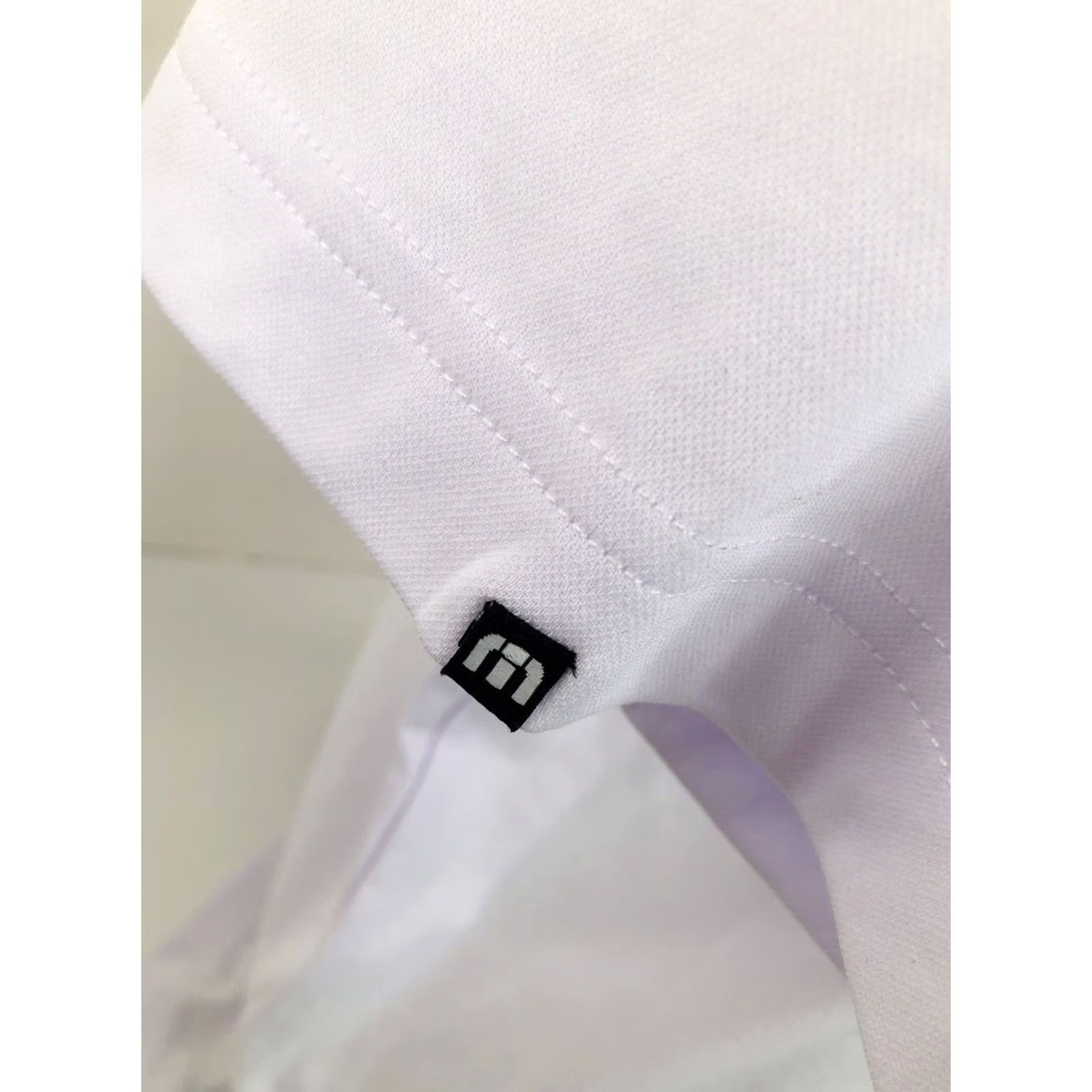 TravisMathew Travis Mathew ESTRELLA JALISCO / NEW w TAGS - 3XL Golf Polo Shirt Mens Shirt Polo White with Slight Tint Size US XXL / EU 58 / 5 - 4 Thumbnail