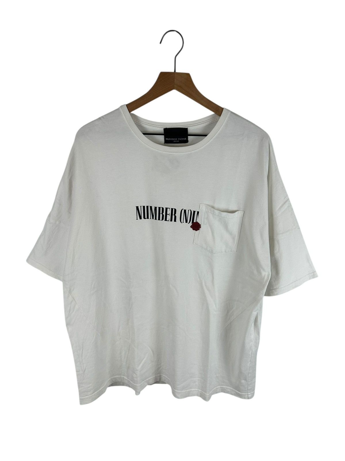 Number (N)ine Number Nine Logo Print T-Shirt | Grailed