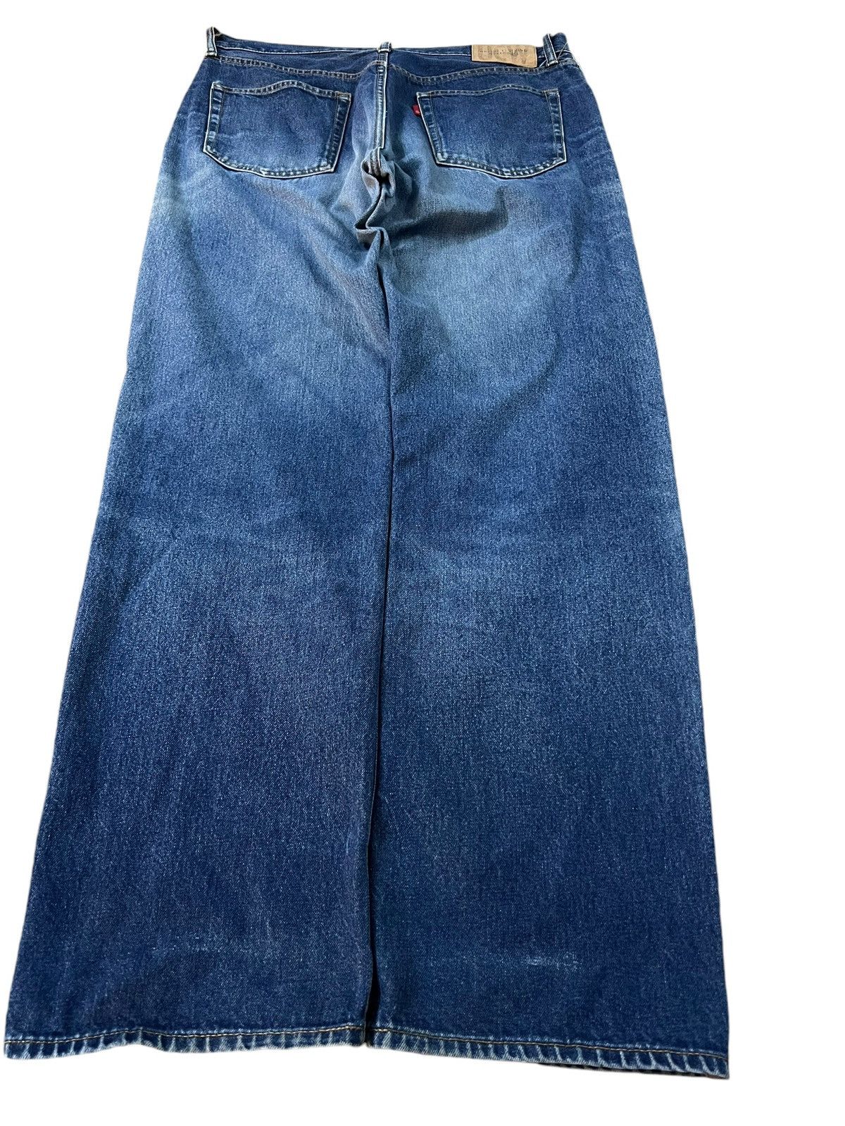 If Six Was Nine × Japanese Brand × Seditionaries 💥Baggy💥Unique Clothing Warehouse Distress Mud Wash Jeans Size US 33 - 2 Thumbnail