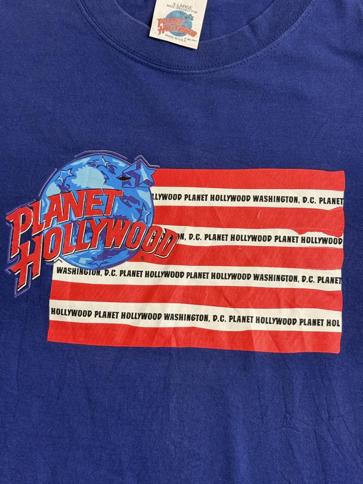 Planet Hollywood Vintage Planet Hollywood T-shirt Washington DC Flag XL Size US XL / EU 56 / 4 - 4 Thumbnail
