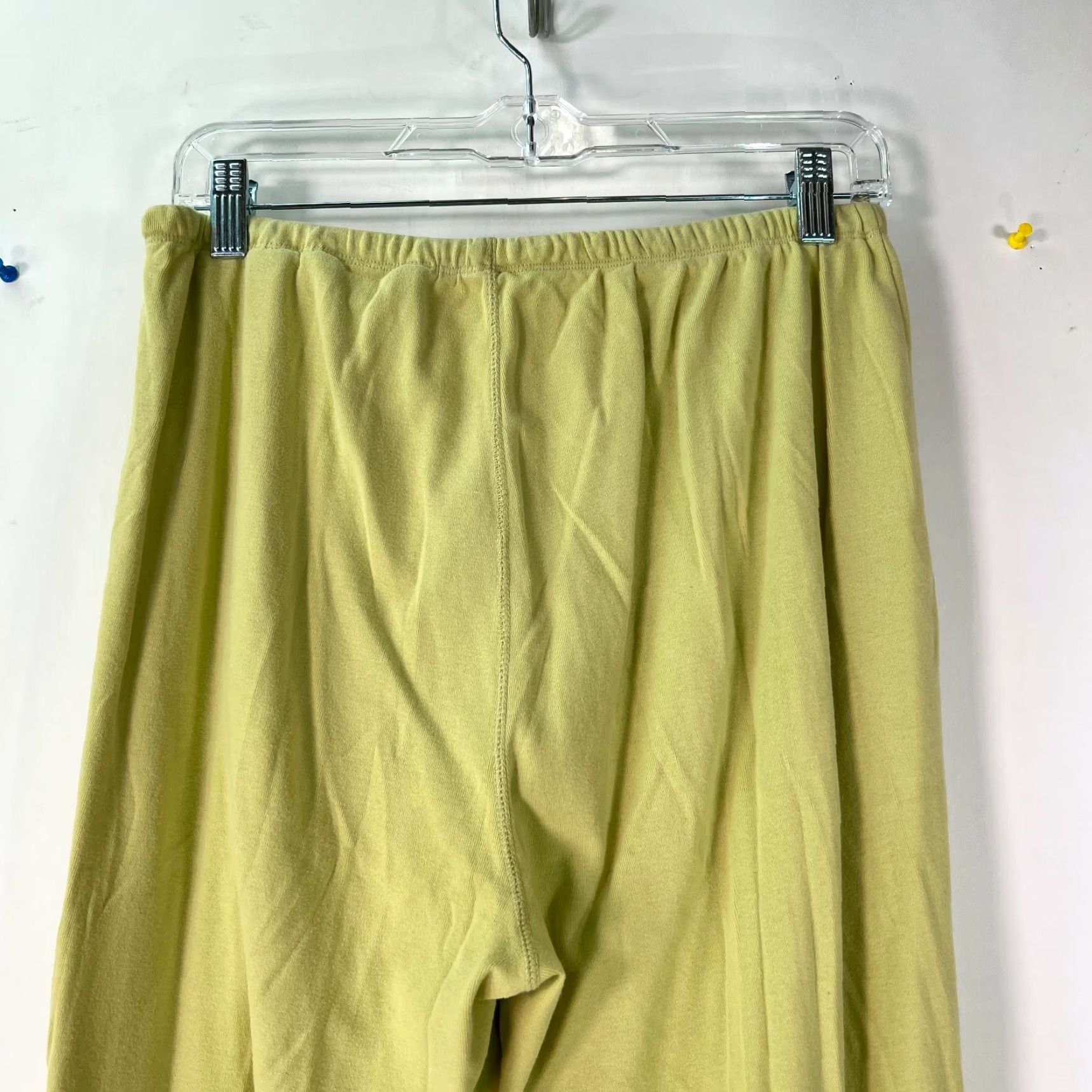 Eddie Bauer Eddie Bauer Womens Green Short Sleeve Pajama Set Size S/M Casual Solid Cotton Lightweight Sleepwear Size 28" / US 6 / IT 42 - 7 Thumbnail