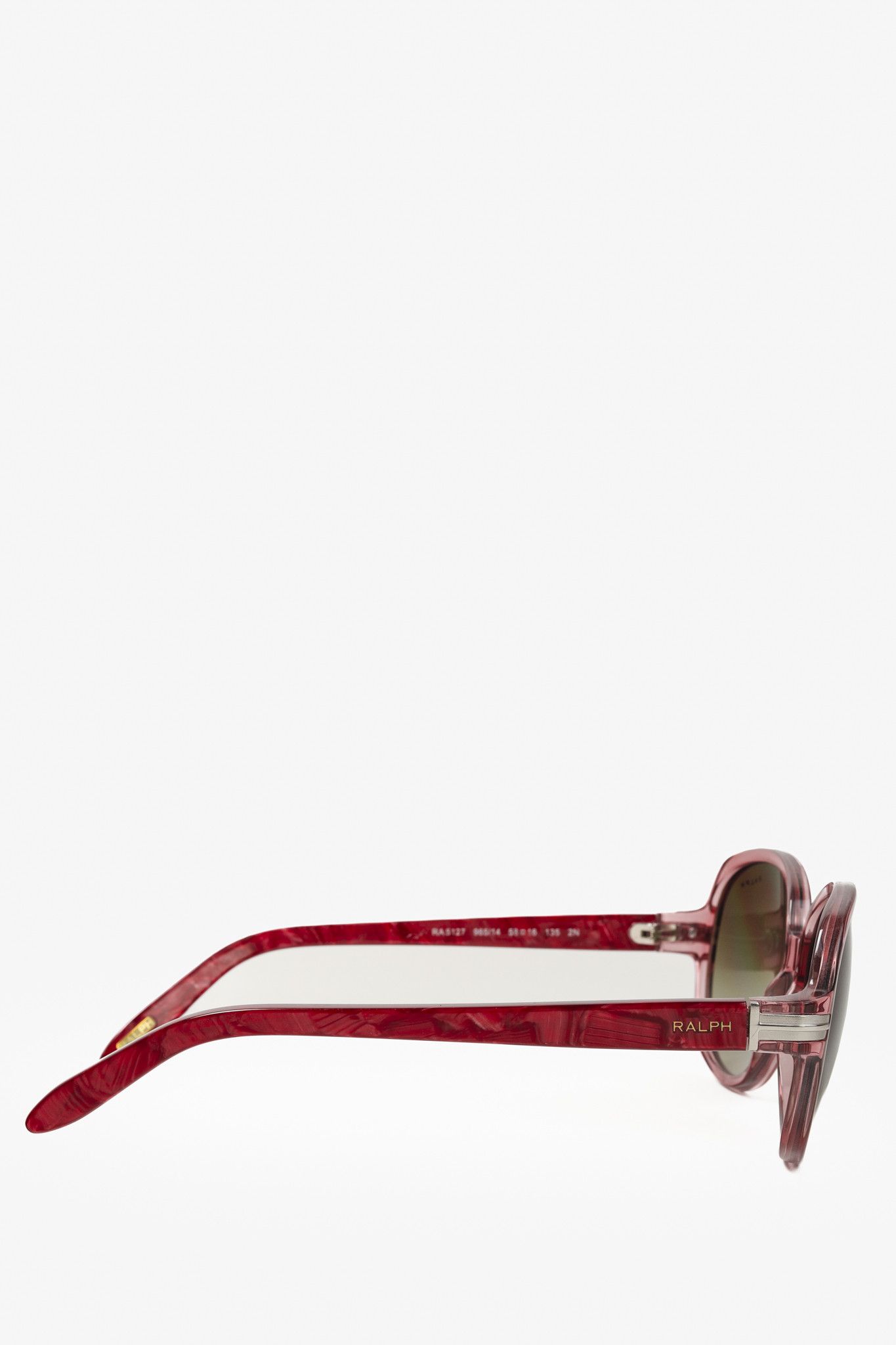 Ralph Lauren Ralph Lauren Pink Mauve Shell Pattern Sunglasses Size ONE SIZE - 4 Thumbnail