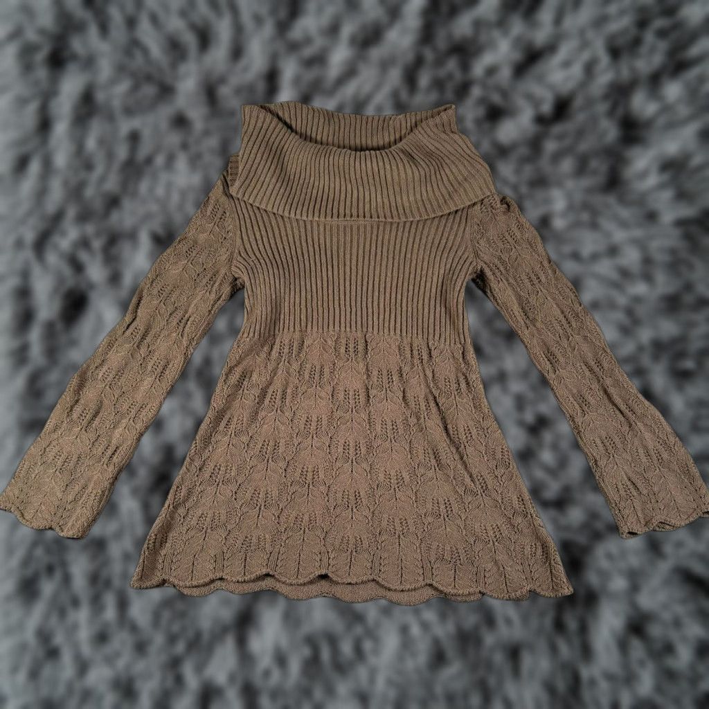 Vintage Valerie Stevens Sweater Women Small Turtleneck Cottagecore Cable Knit 90s Y2K Boho Womens Size S / US 4 / IT 40 - 1 Thumbnail