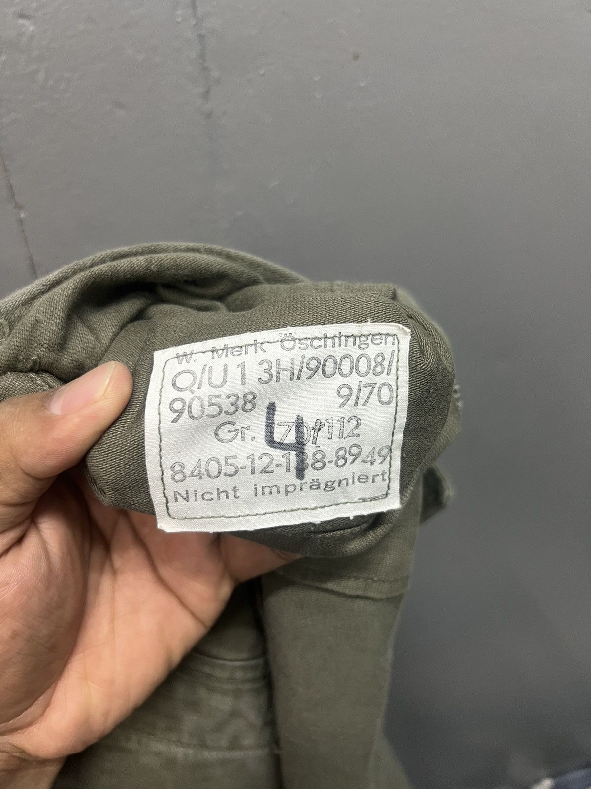 Vintage Vintage German Army Jacket Size US L / EU 52-54 / 3 - 7 Thumbnail