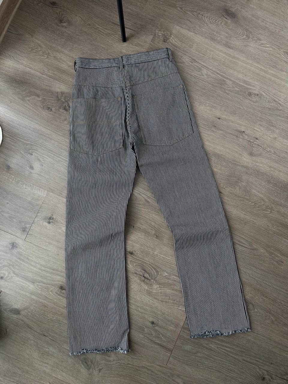 Isabel Marant × Japanese Brand × Vintage Vintage Isabel Marant High Waist Striped Trousers Button Fly Size 24" / US 00 / IT 34 - 17 Thumbnail