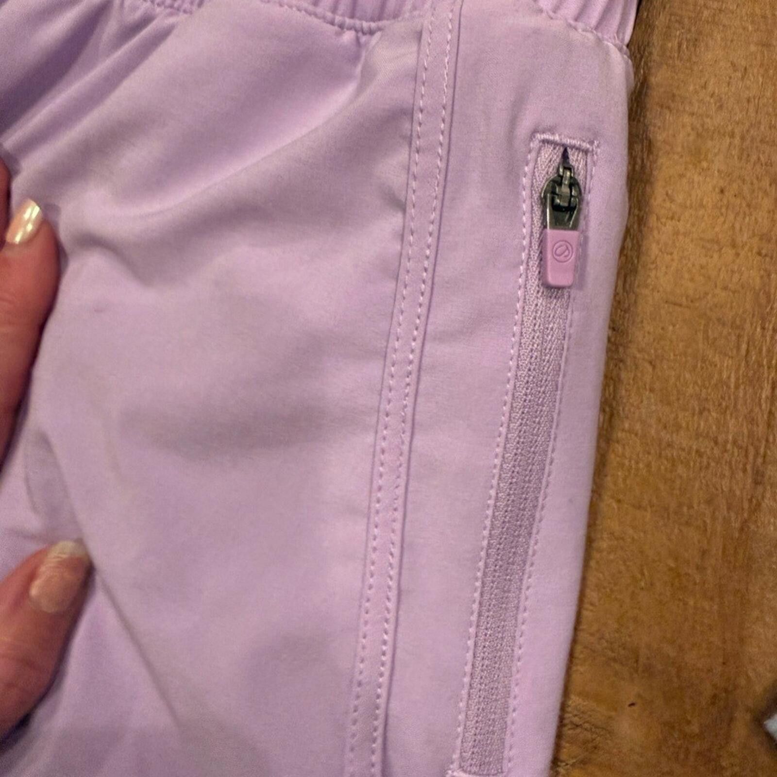 Other CRZ Yoga Feathery-Fit Soft 2-in-1 Lined Running Shorts M Size 29" - 6 Thumbnail