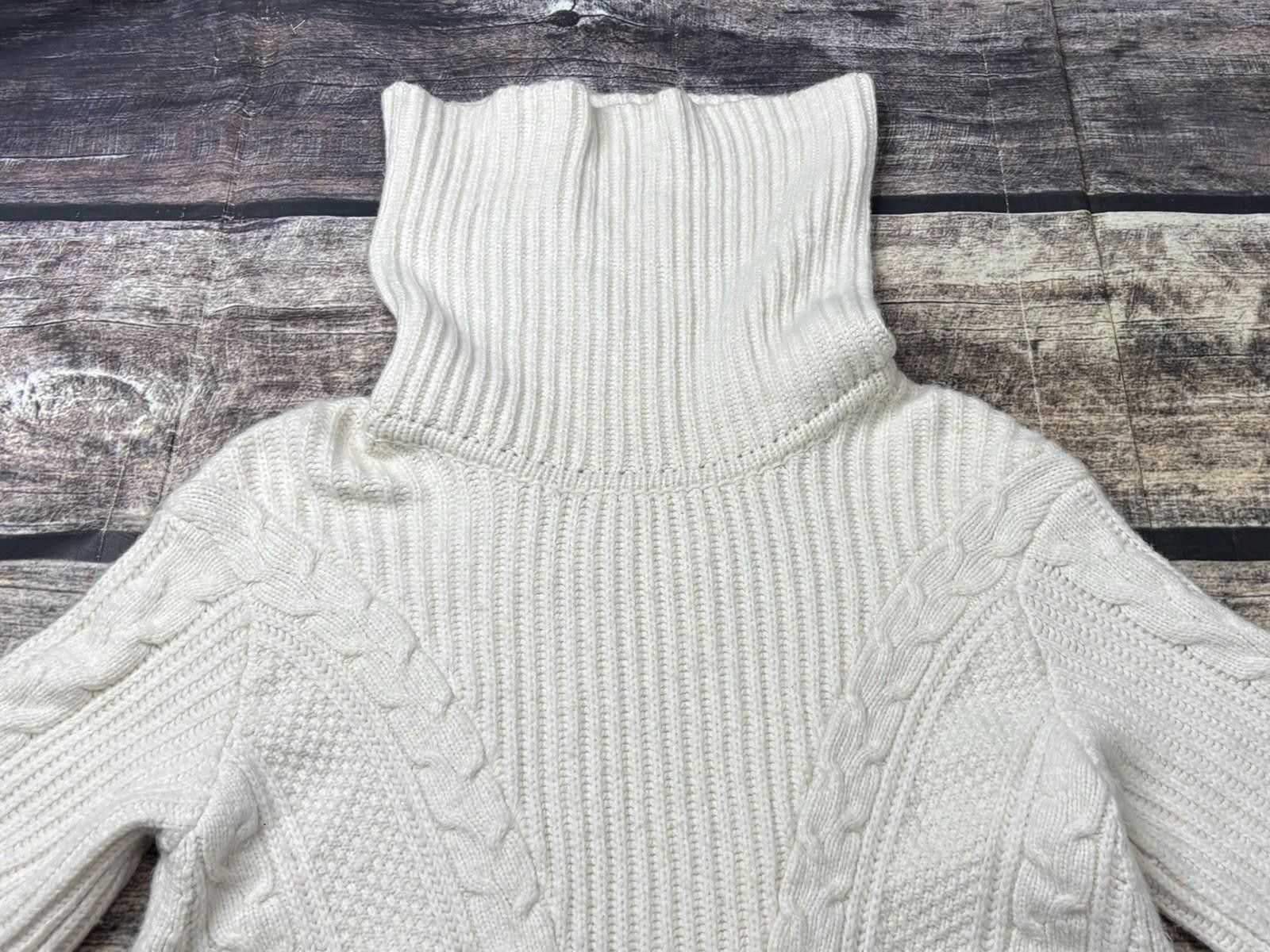 Banana Republic Banana Republic Sweater Womens XS Cable Merino Wool Alpaca Size XS / US 0-2 / IT 36-38 - 4 Thumbnail
