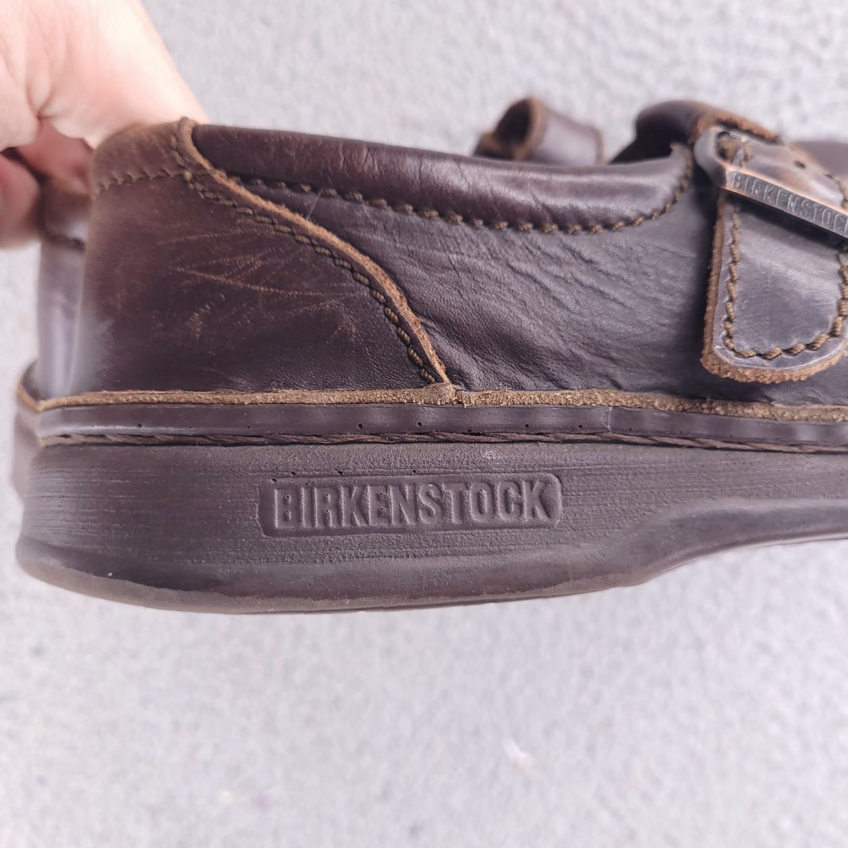 Birkenstock Birkenstock Sandal Womens 9 Brown Fisherman Closed Toe Straps Leather 40 Mens Womens Boy Girl Size US 9 / IT 39 - 2 Thumbnail