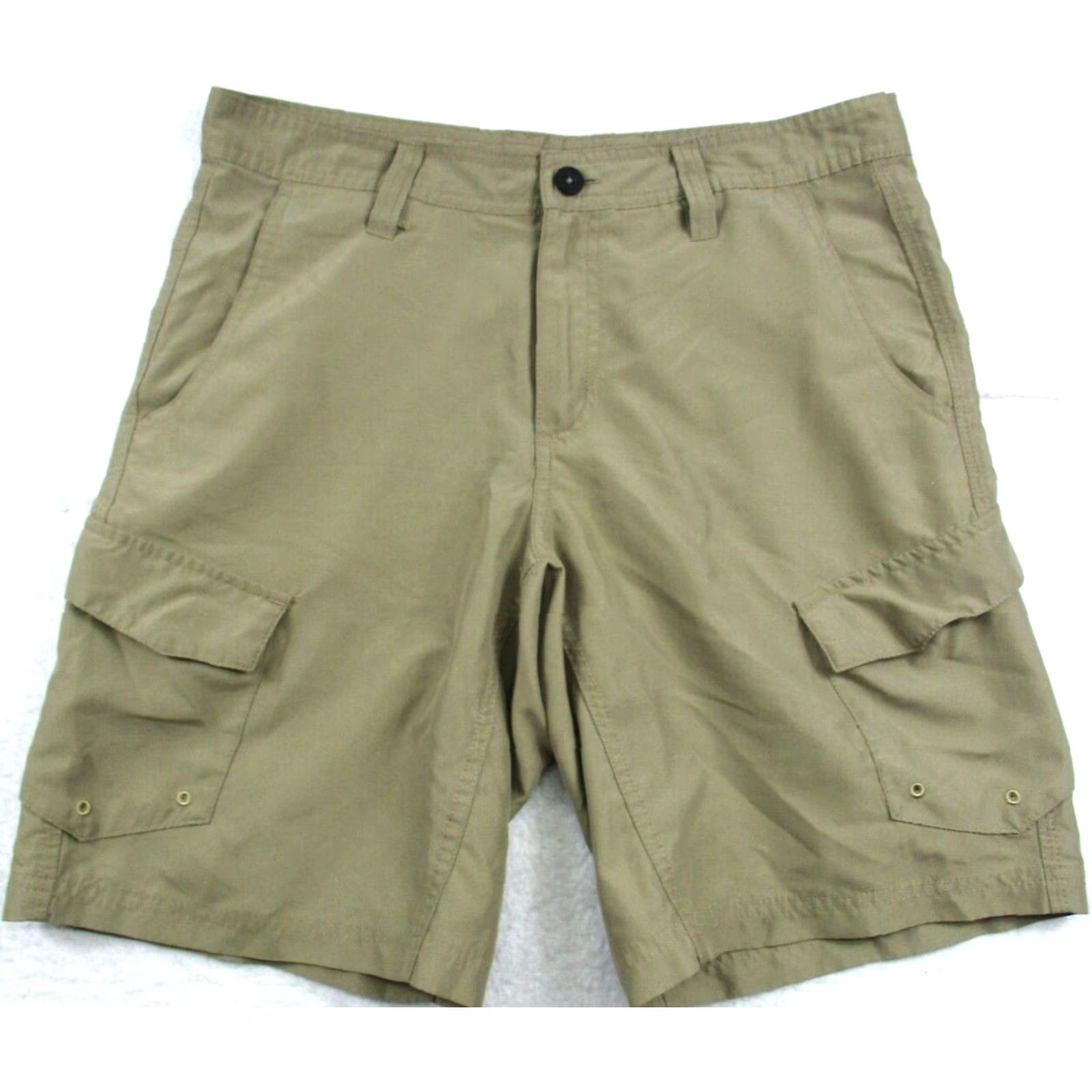 Vintage Magellan Cargo Fishing Shorts Men's 30 Tan Brown Water Repellant Pockets Size US 32 / EU 48 - 2 Thumbnail
