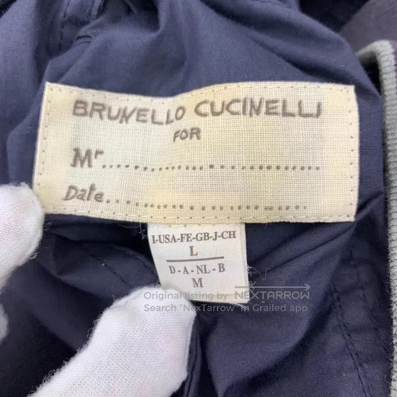 Brunello Cucinelli Brunello Cucinelli Leather Jacket L. Size US L / EU 52-54 / 3 - 6 Thumbnail