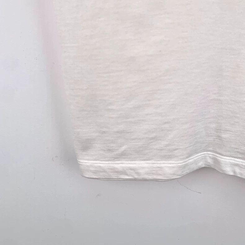 Louis Vuitton Louis Vuitton White logo monogrammed chain cotton crew nec Size M / US 6-8 / IT 42-44 - 5 Thumbnail