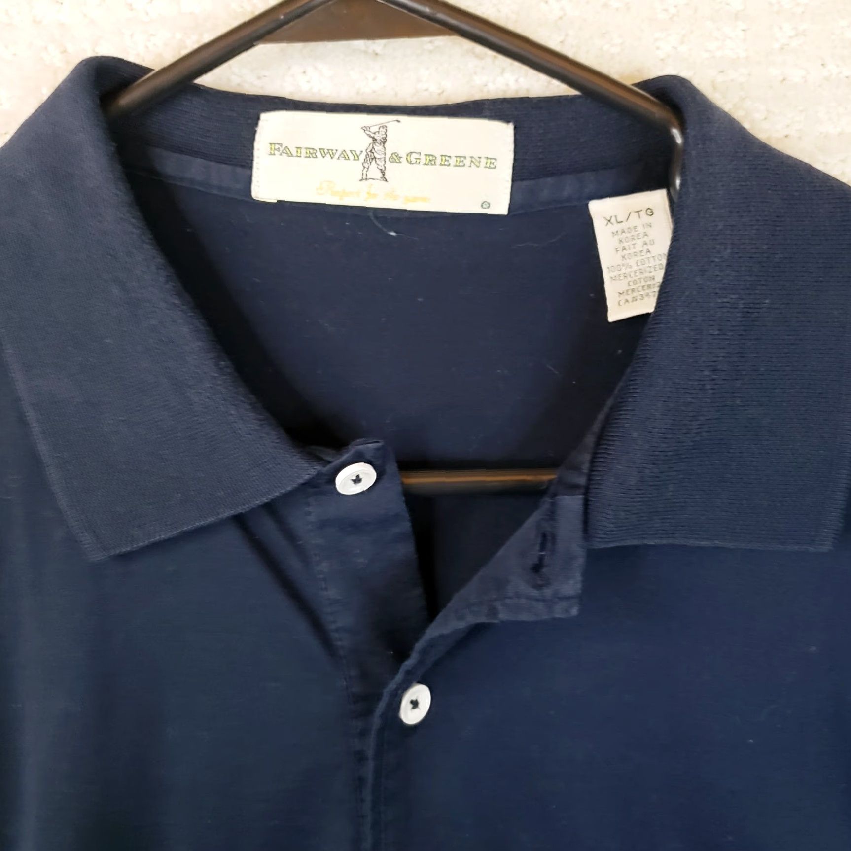 Vintage VINTAGE? No — Bobby Jones Polo Shirt Men XL Navy Blue Golf Polo Shirt Spring Island SC Women? Mens Size US XL / EU 56 / 4 - 4 Thumbnail