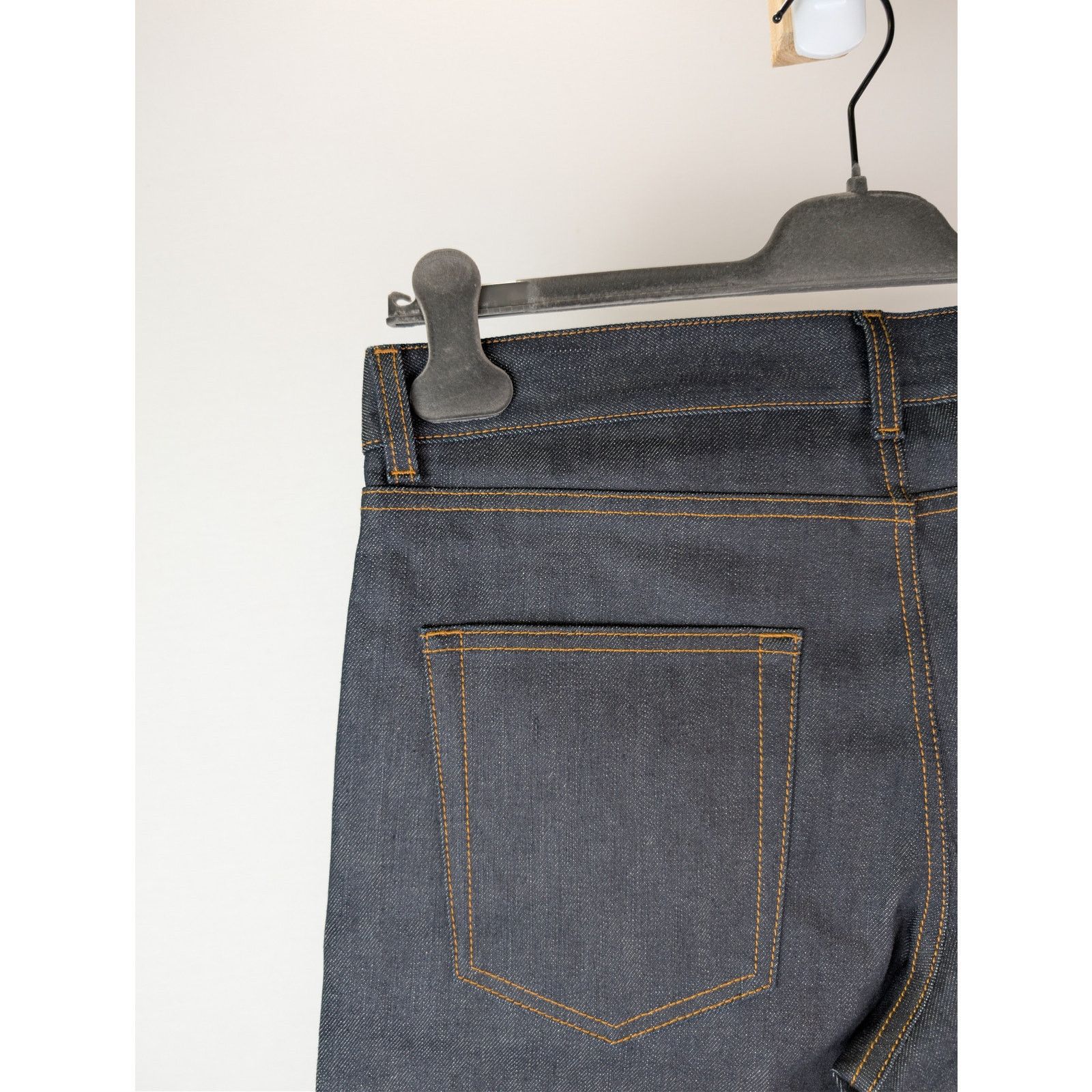 Saint Laurent Paris o1rshd1 Slim Fit Jean Denim in Indigo Raw Size US 32 / EU 48 - 15 Thumbnail