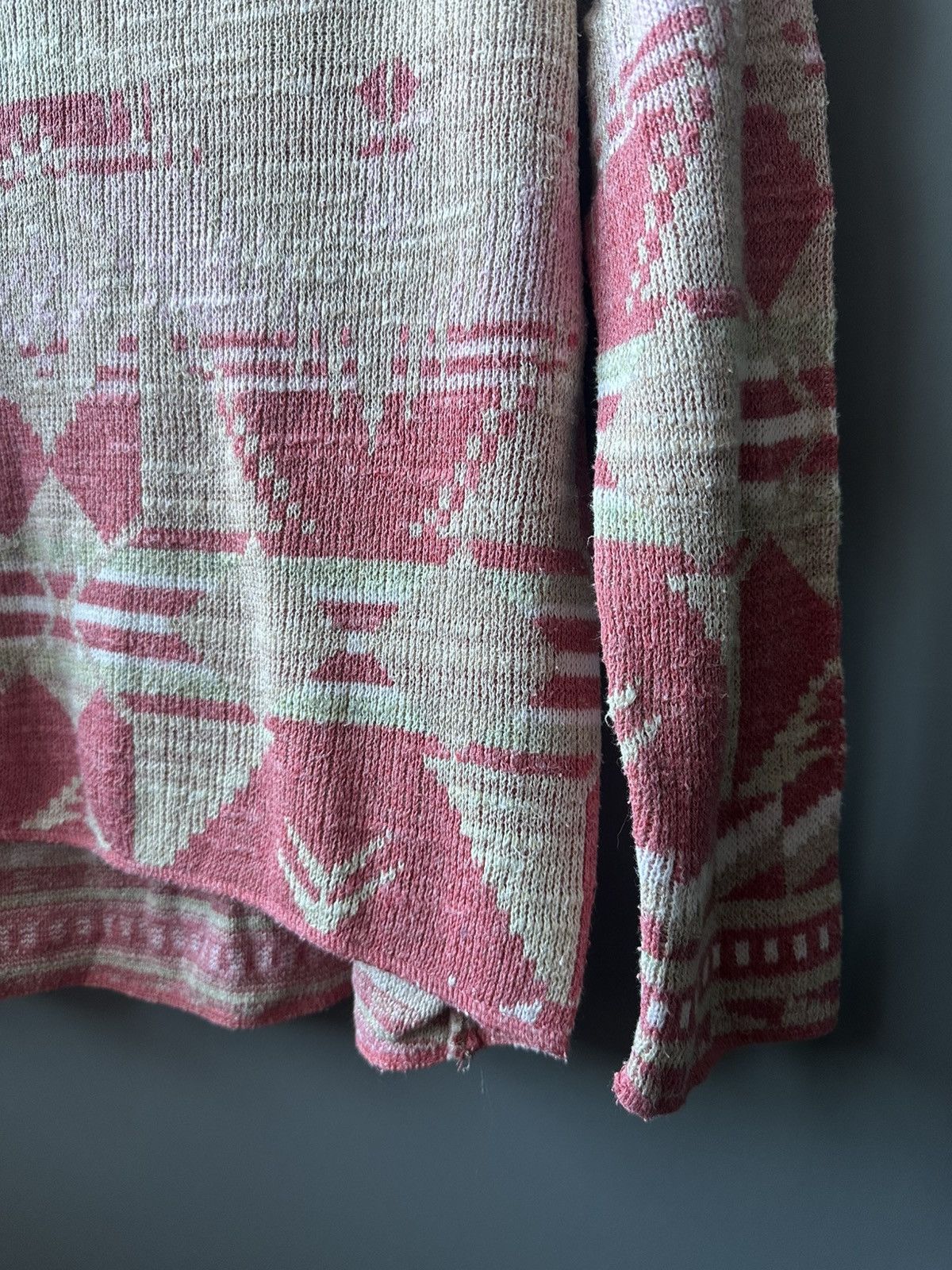 Denim & Supply Ralph Lauren Denim & Supply Ralph Lauren Navajo 3 Pattern Knit Sweater Size L / US 10 / IT 46 - 4 Thumbnail