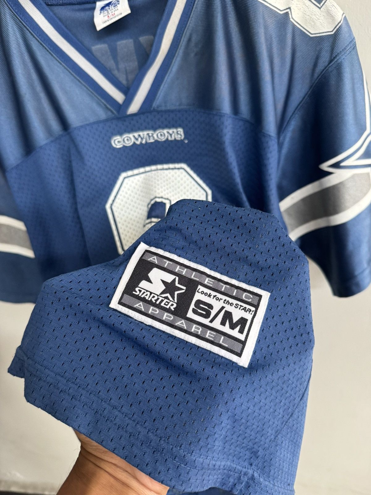 Starter VINTAGE 90’S DALLAS COWBOYS TROY AIKMAN NFL JERSEY Size US S / EU 44-46 / 1 - 3 Thumbnail
