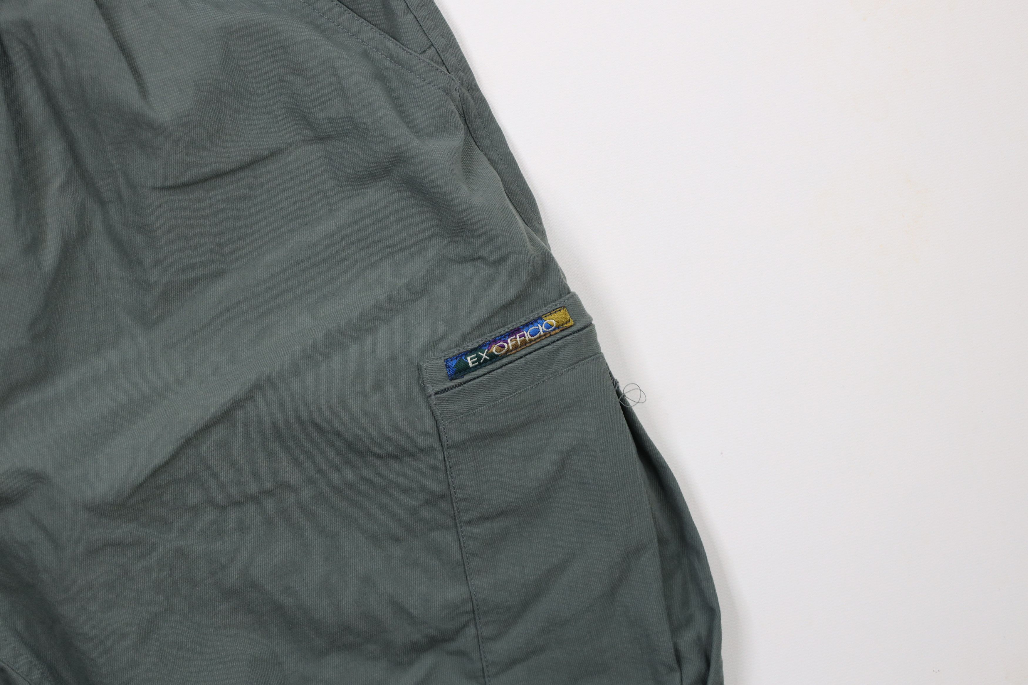 ExOfficio × Vintage Vinage 90s ExOfficio Pleated Hiking Trail Cargo Shorts Size 28" / US 6 / IT 42 - 5 Thumbnail