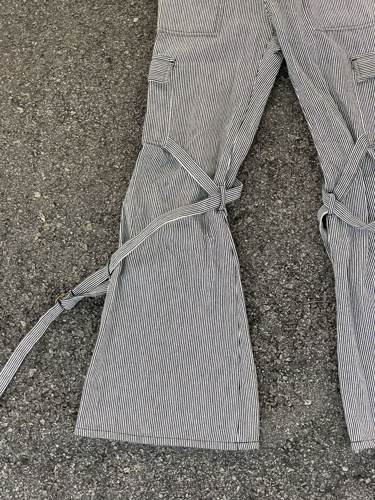 If Six Was Nine Stripe Cargo Bootcut Pants Womens Size 27" / US 4 / IT 40 - 3 Thumbnail