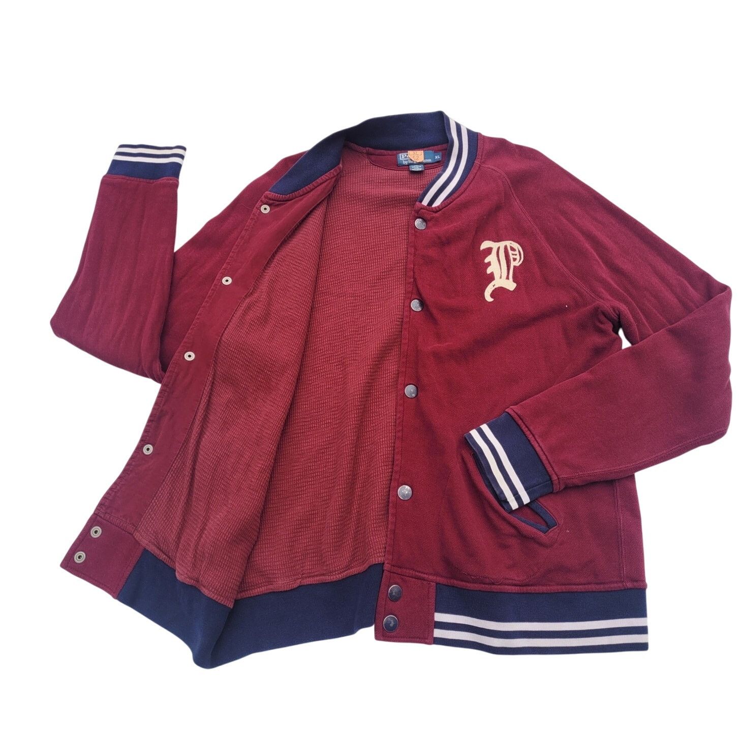 希少❗️ RALPH LAUREN RUGBY Varsity Jacket XL Ralph Lauren Rugby Varsity Jacket Indian Head Letterman
