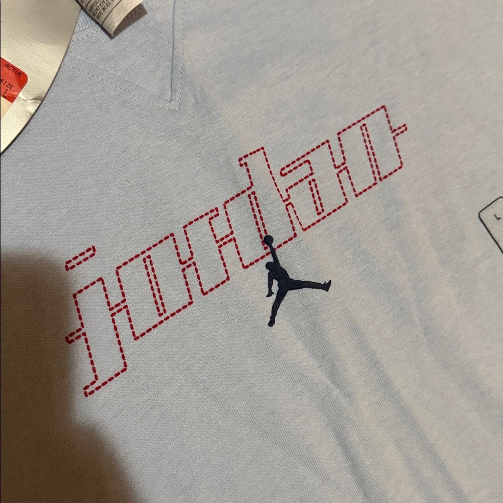 Nike 2005 Jordan 20th Anniversary Short Sleeve Size US L / EU 52-54 / 3 - 3 Thumbnail