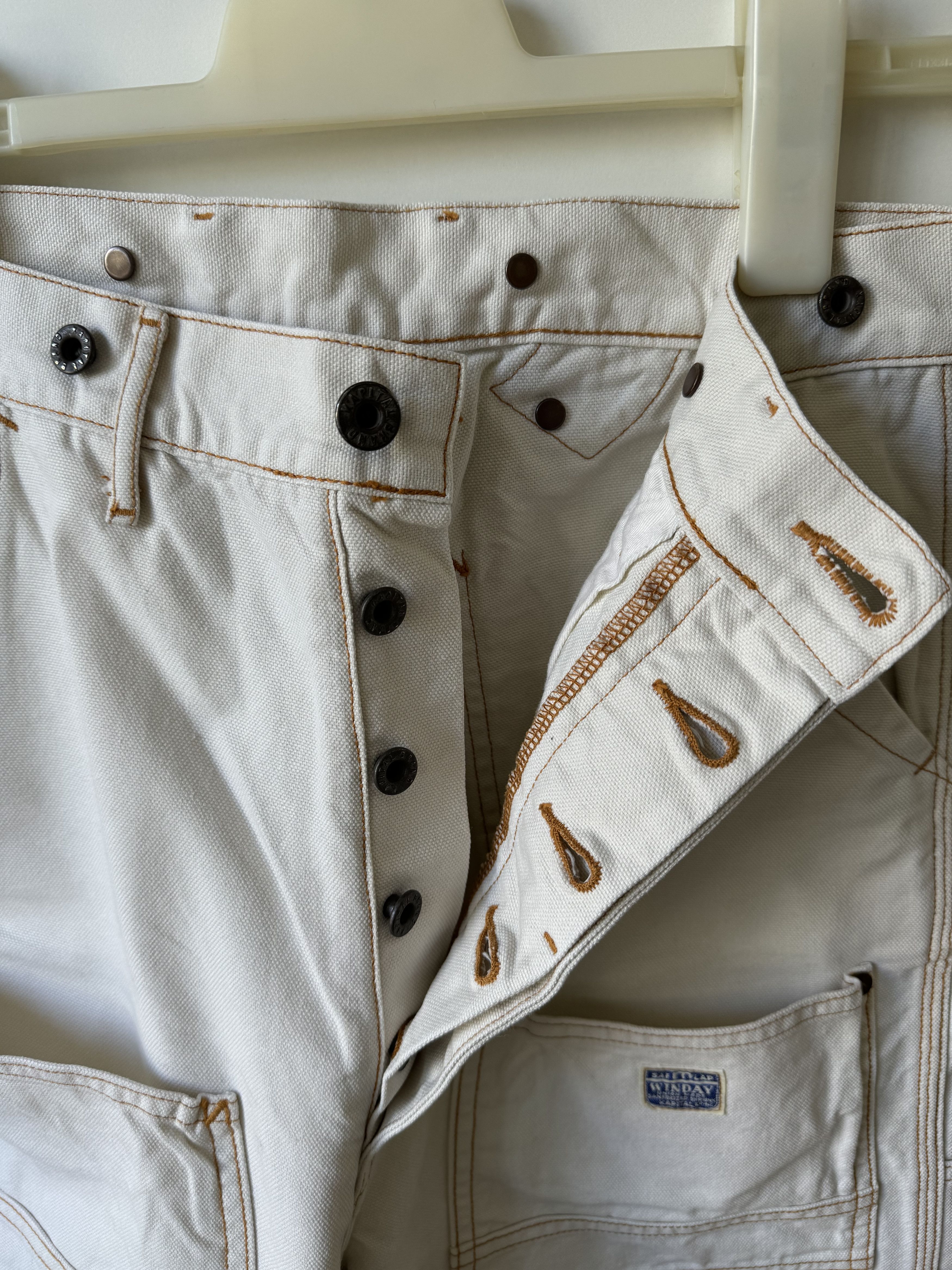 Kapital [1] Light Canvas Lumber Pants in Ecru (SS22) Size US 30 / EU 46 - 9 Thumbnail