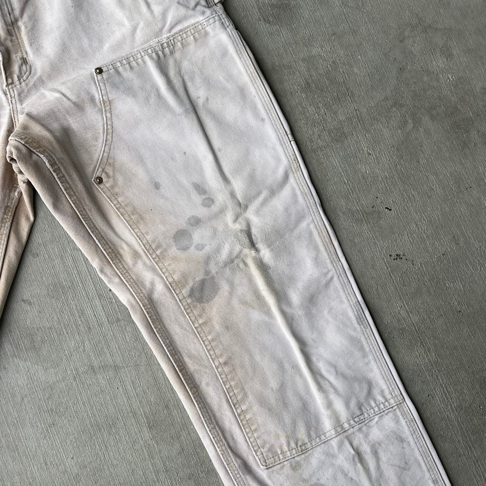 Carhartt × Vintage Carhartt faded brown double knee work wear carpenter pants Size US 34 / EU 50 - 12 Thumbnail