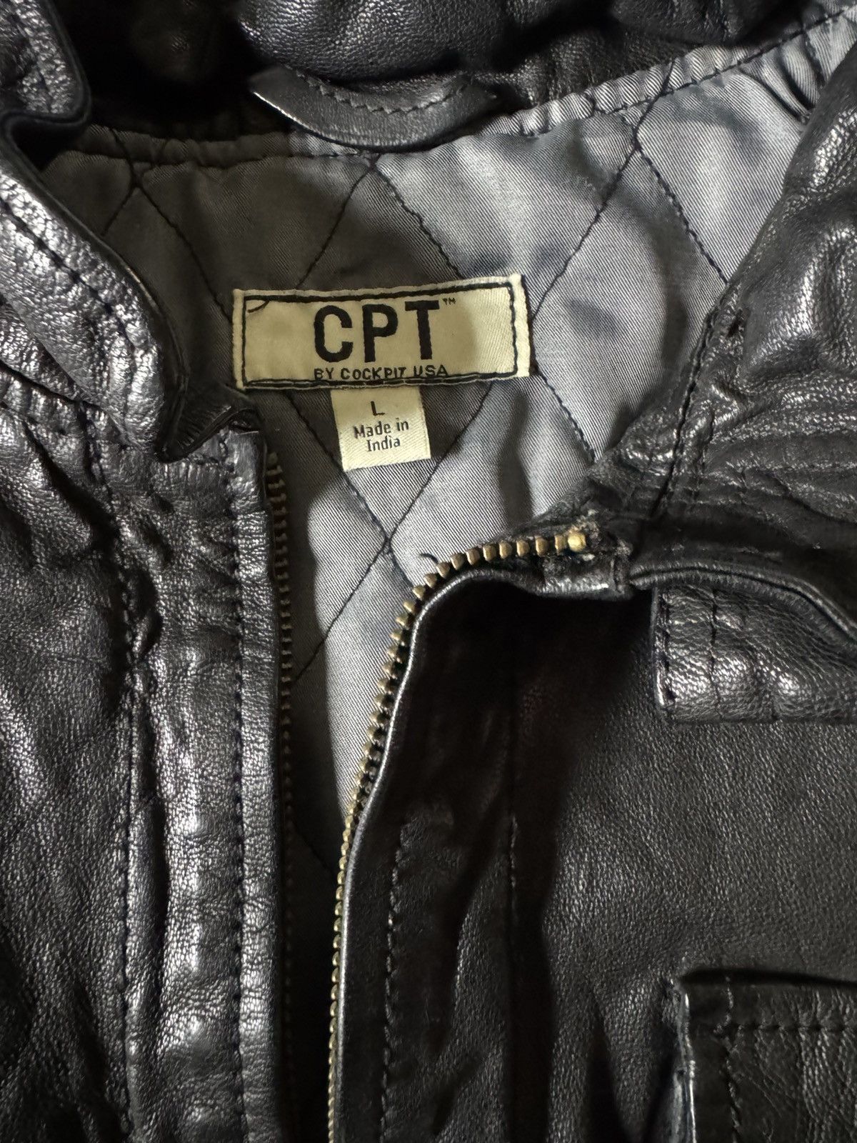Cockpit USA Cockpit Usa Leather Jacket Size US L / EU 52-54 / 3 - 3 Thumbnail