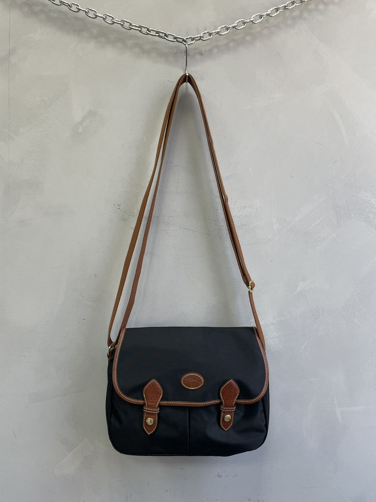 Longchamp Longchamp oversized leather tote bag vintage France 90s Size ONE SIZE - 1 Thumbnail
